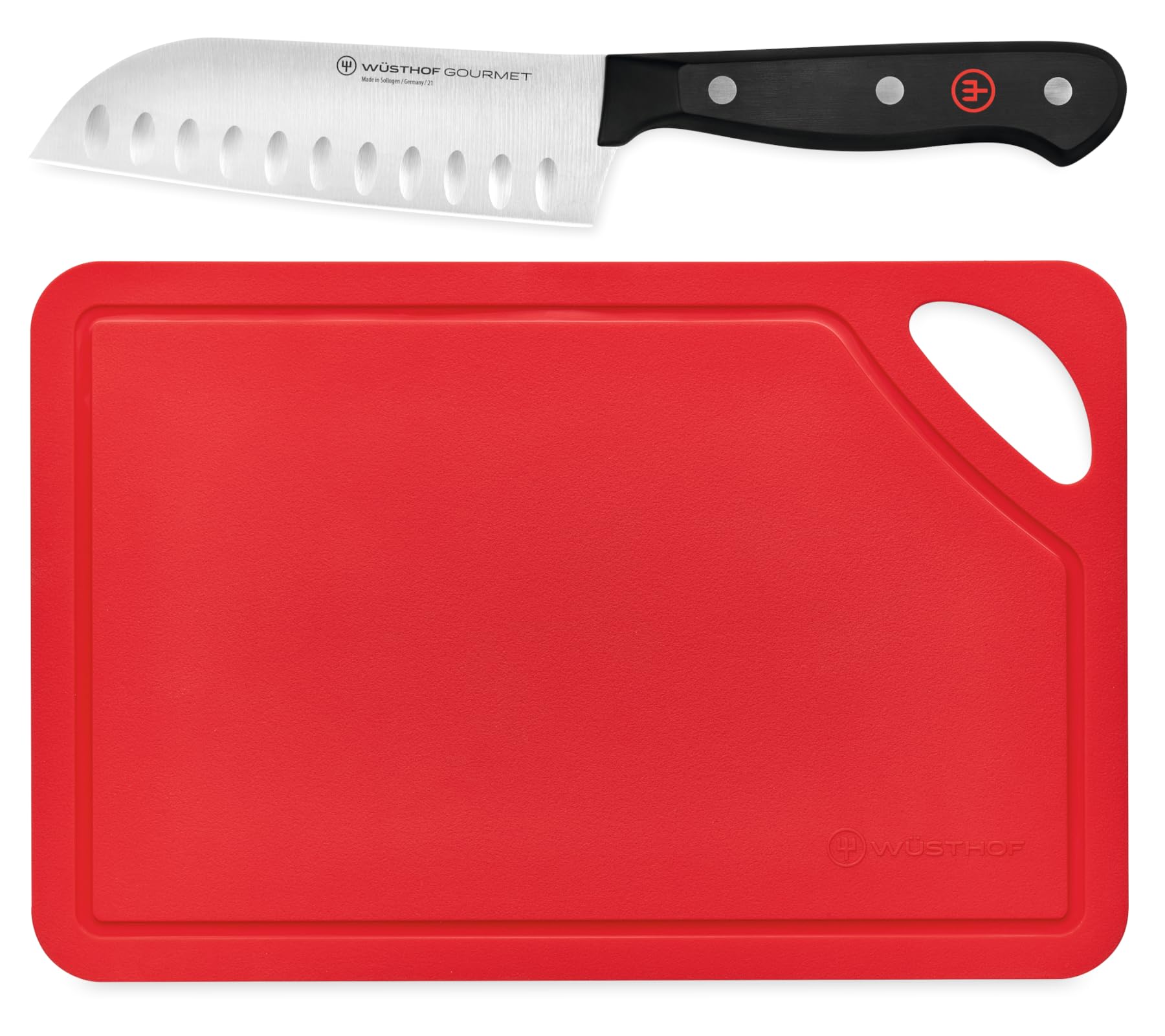 w-sthof-gourmet-7-hollow-edge-santoku-knife image 7