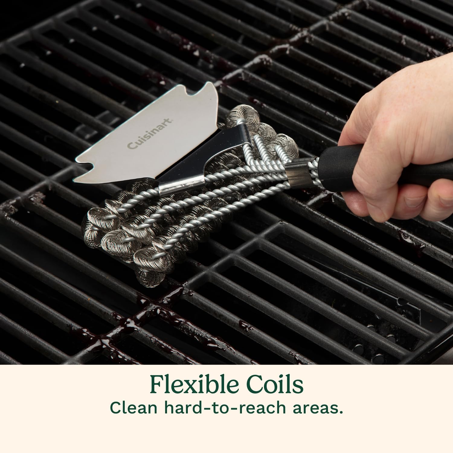 cuisinart-triple-coil-brush-17-stainless-steel-grill-brush-with-wide-scraper-bri image 5