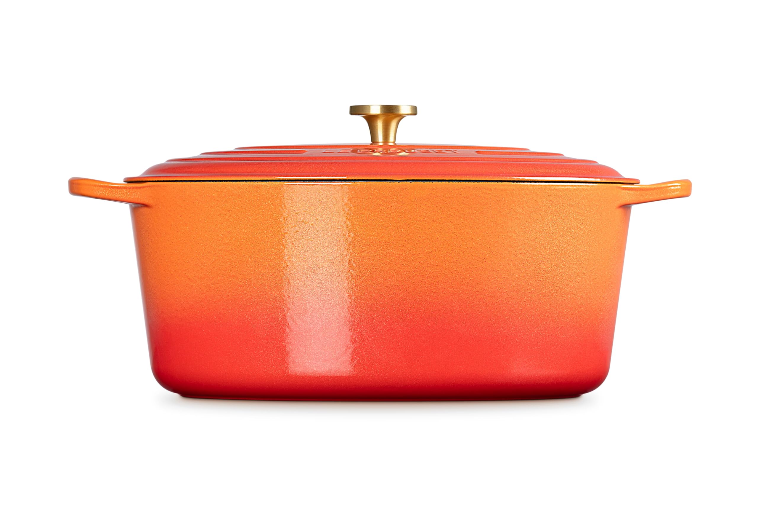 le-creuset-signature-oval-dutch-oven-15-5-qt-flamme-doree-with-crucible-knob image 5
