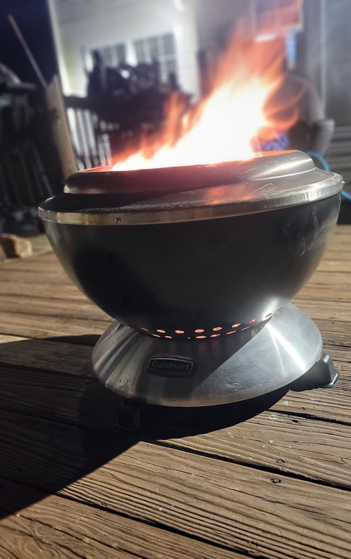 Wow, no smoke!
