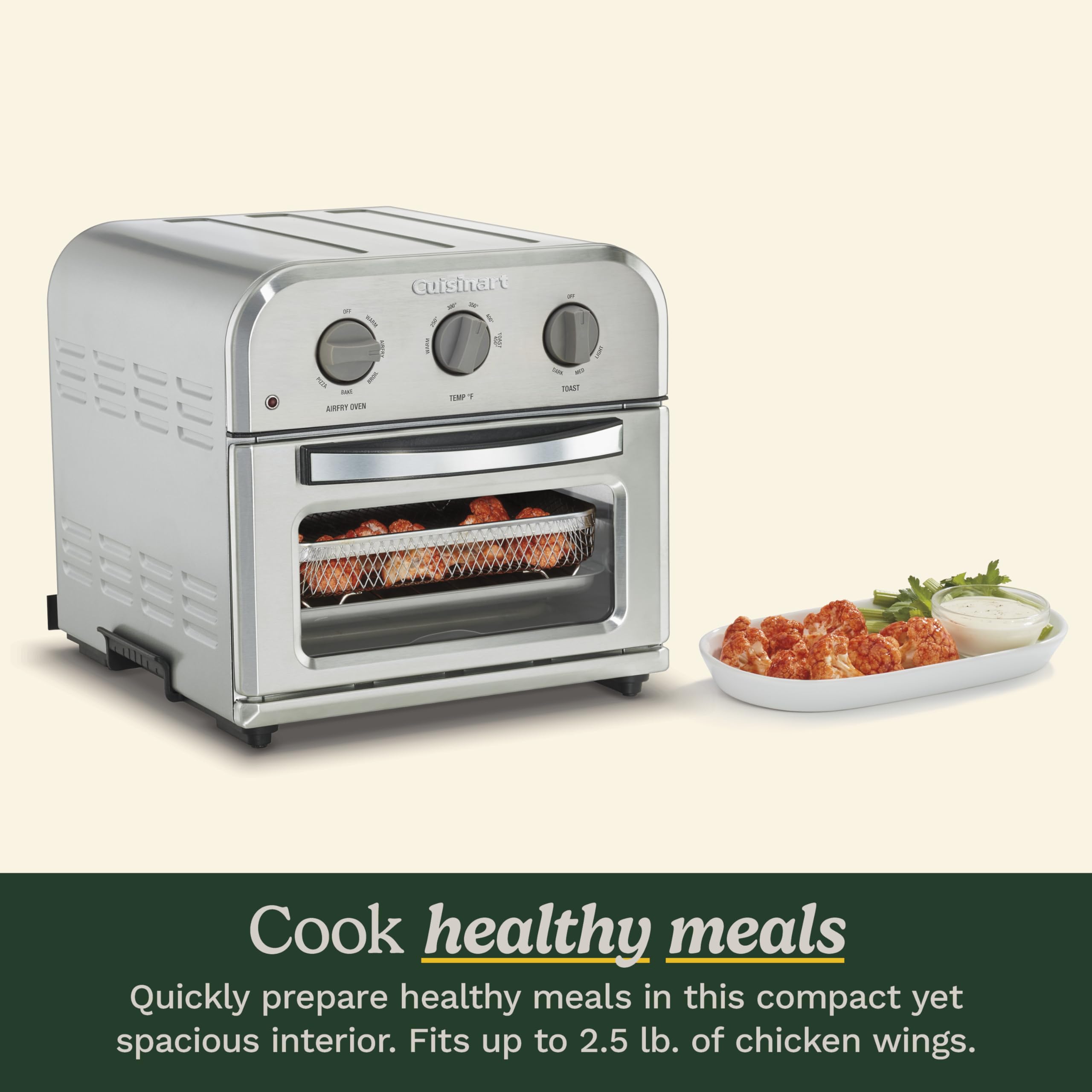cuisinart-compact-air-fryer-toaster-oven-toa-26-stainless-steel-6-in-1 image 4