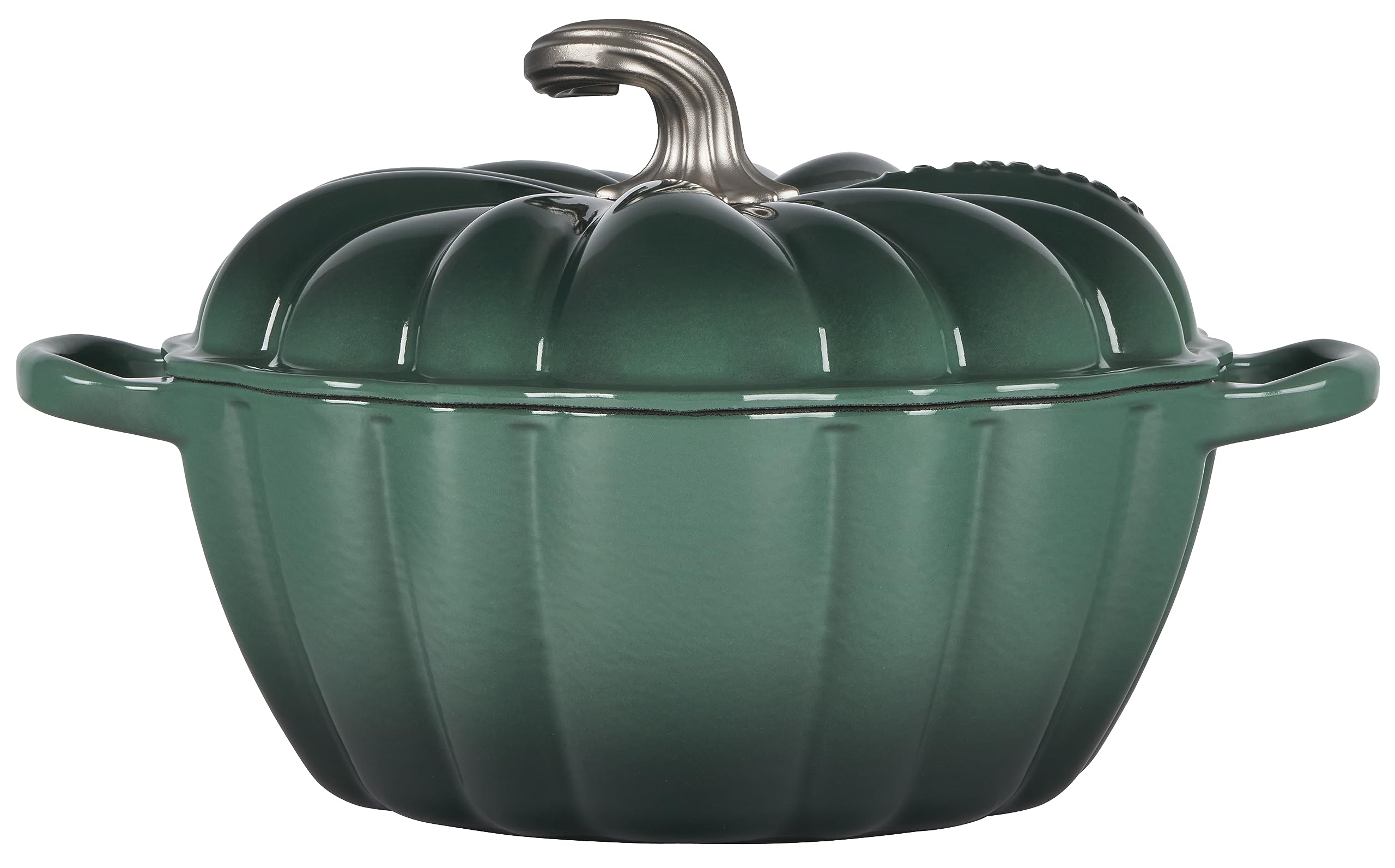 le-creuset-enameled-cast-iron-figural-pumpkin-cocotte-4-qt-artichaut image 4