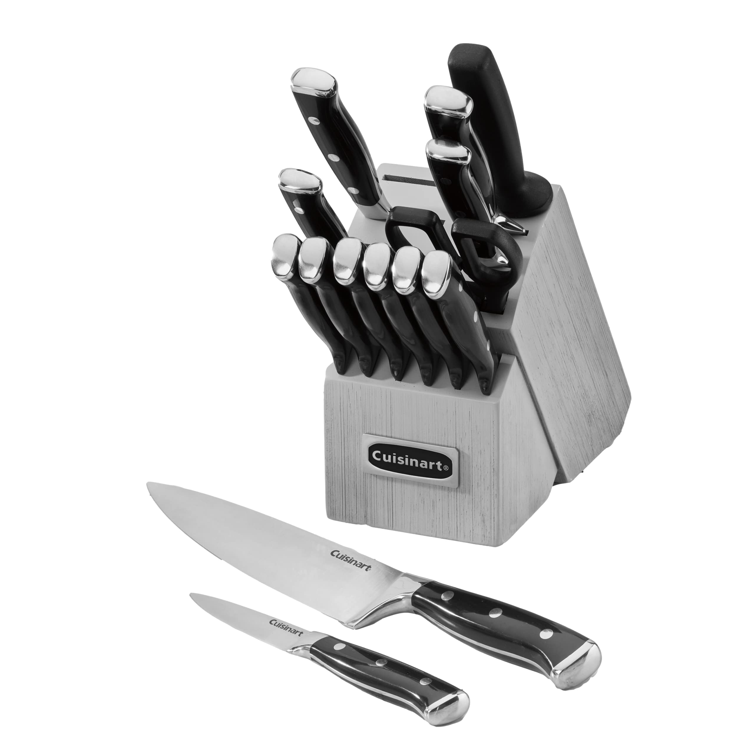 cuisinart-classic-forged-triple-rivet-15-piece-knife-set-with-block-high-carbon- image 7
