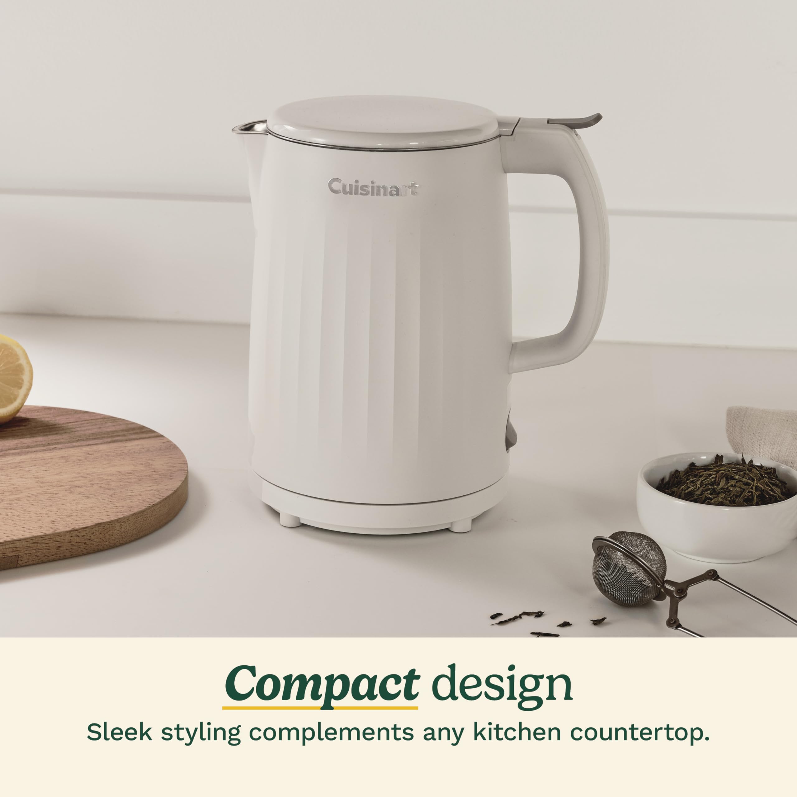 cuisinart-soho-1-liter-double-wall-electric-hot-water-kettle-truffle image 5