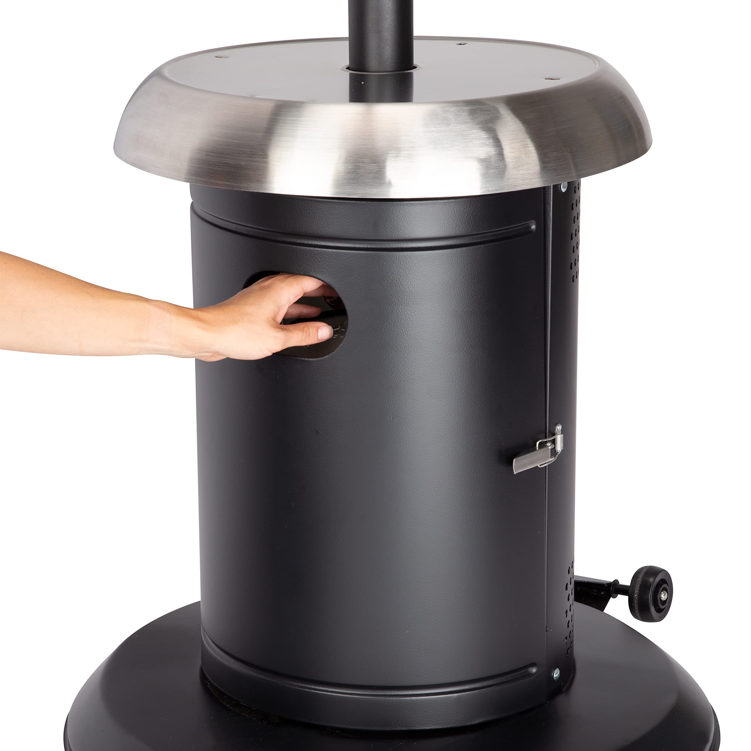 cuisinart-perfect-position-propane-patio-heater-38-200-btu-swivel-arm-outdoor-he image 8
