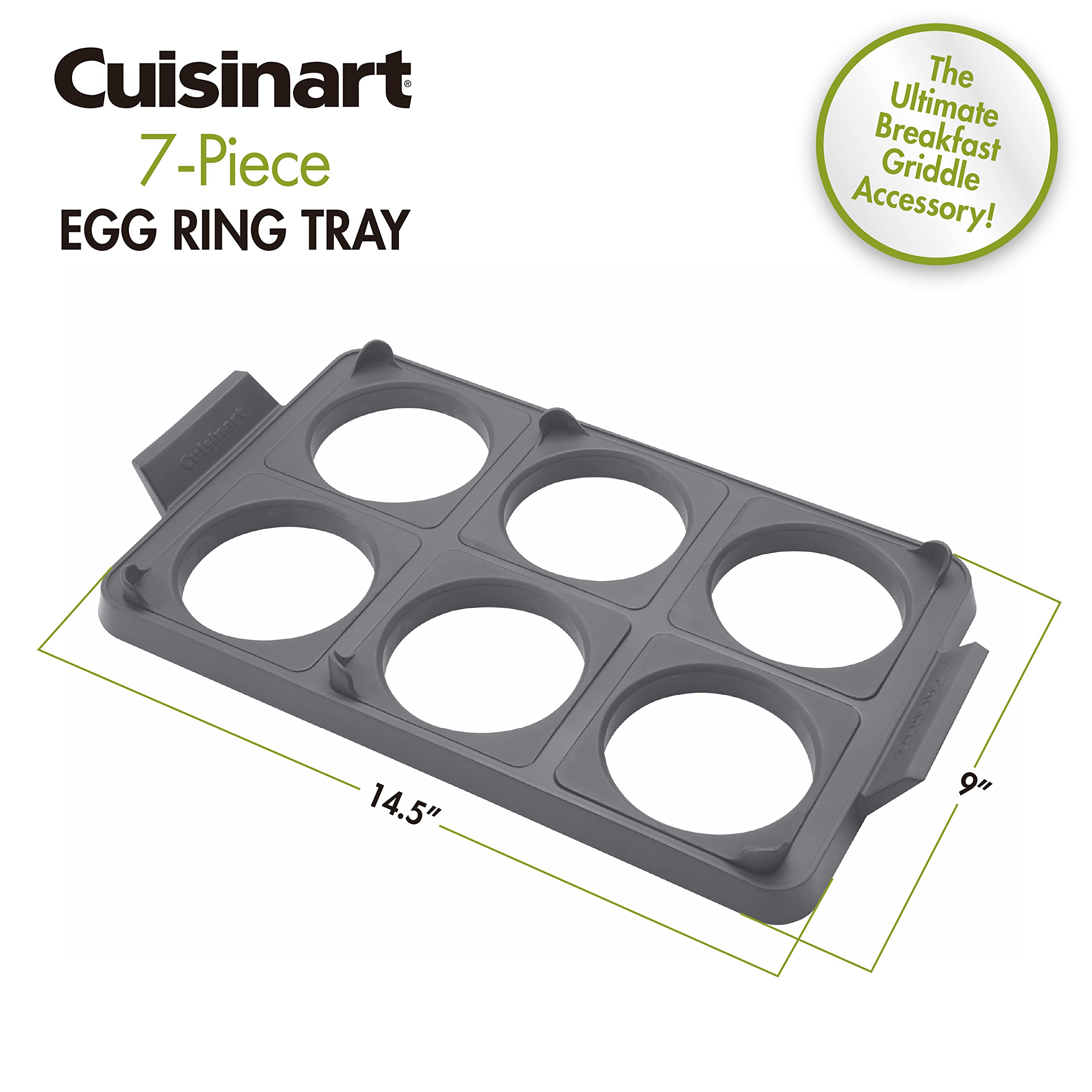 cuisinart-cgr-600-7-piece-griddle-egg-ring-tray-silicone-removable-rings image 6
