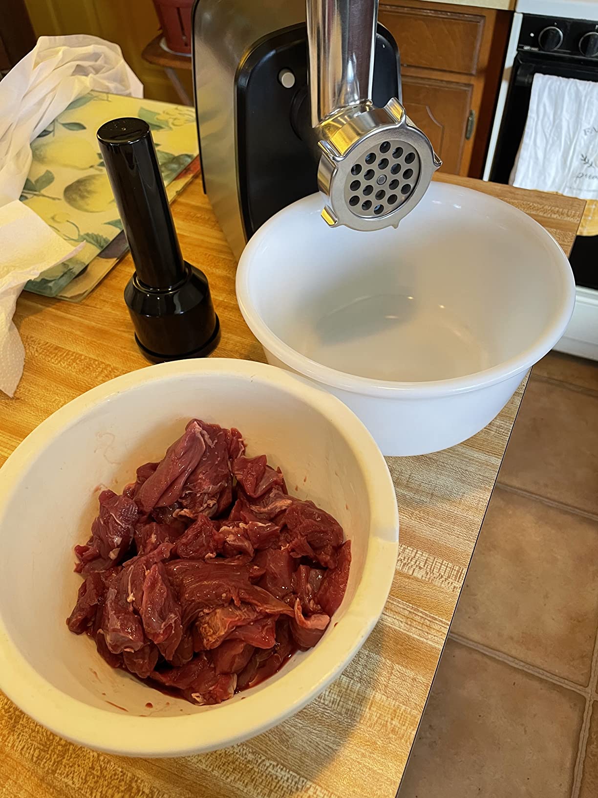 Meat grinder champ