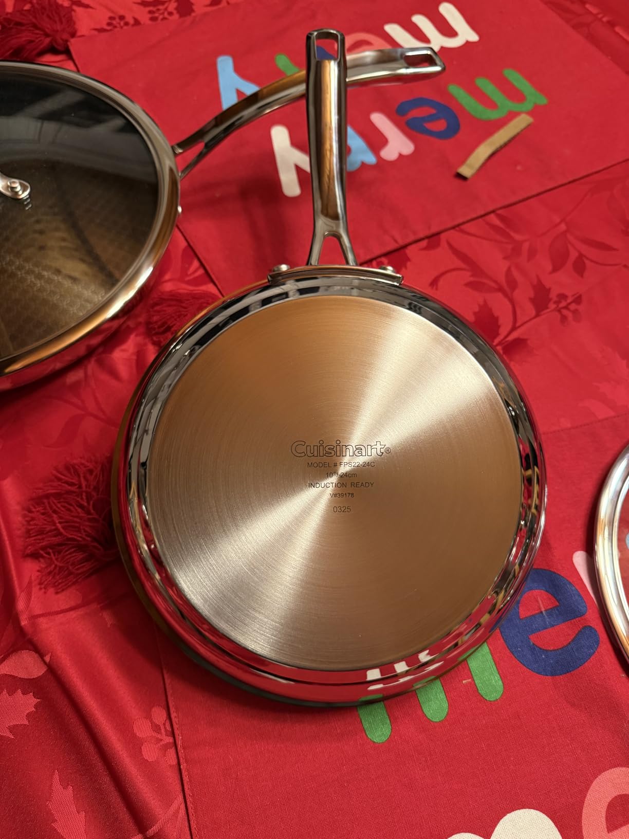 Great pans, but small lids