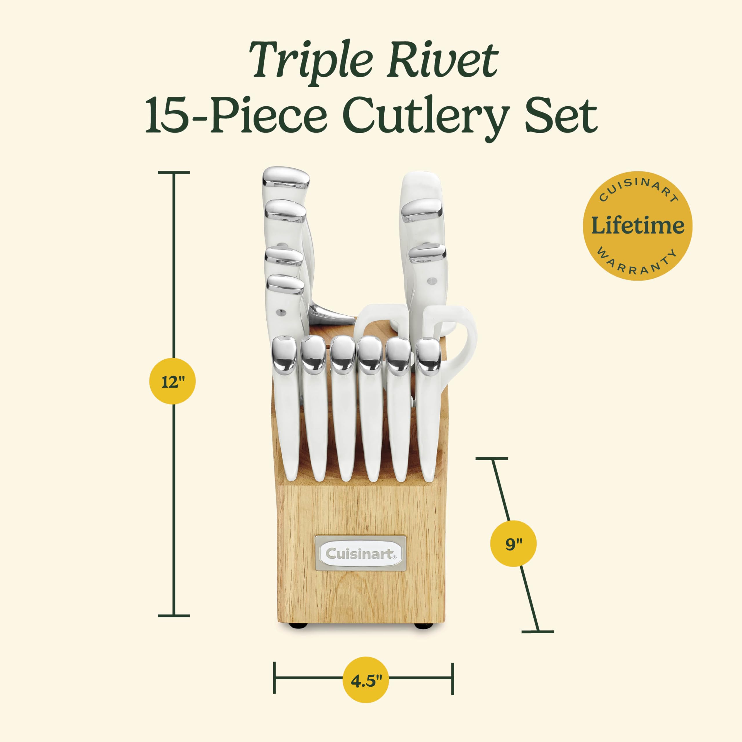 cuisinart-classic-forged-triple-rivet-15-piece-knife-set-with-block-high-carbon- image 6