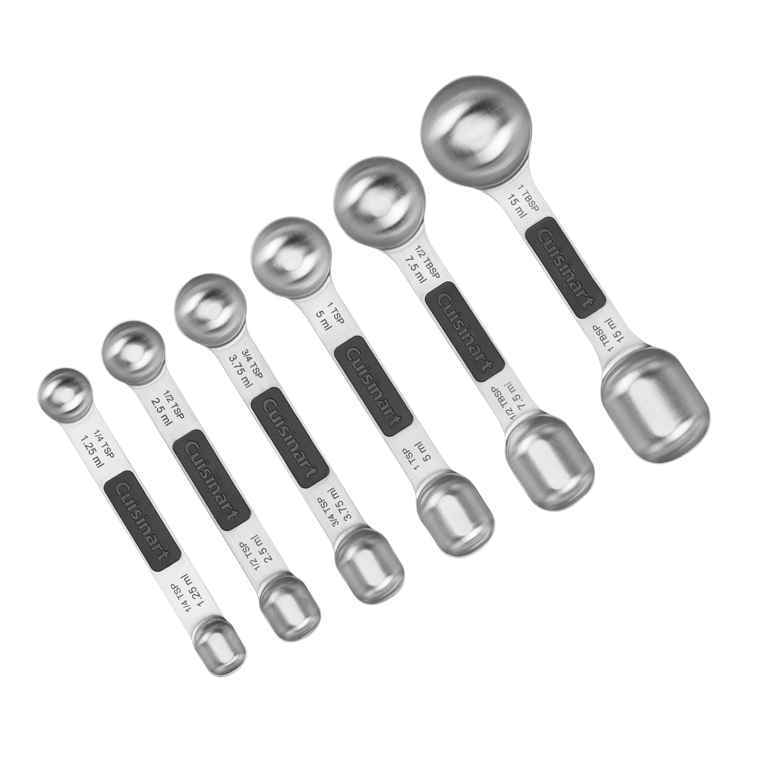 cuisinart-ctg-00-6msp-stainless-steel-magnetic-measuring-spoons-6-piece-set image 1