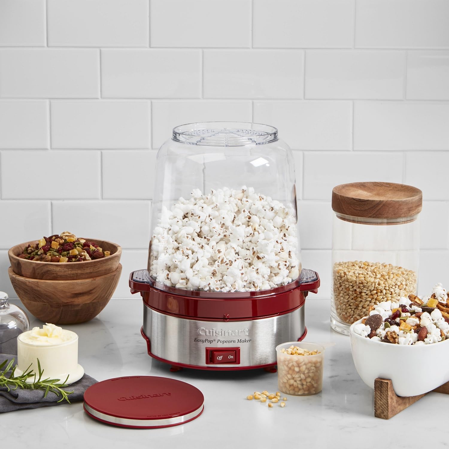 cuisinart-easypop-popcorn-maker-cpm-700nas-red-up-to-16-cups image 2