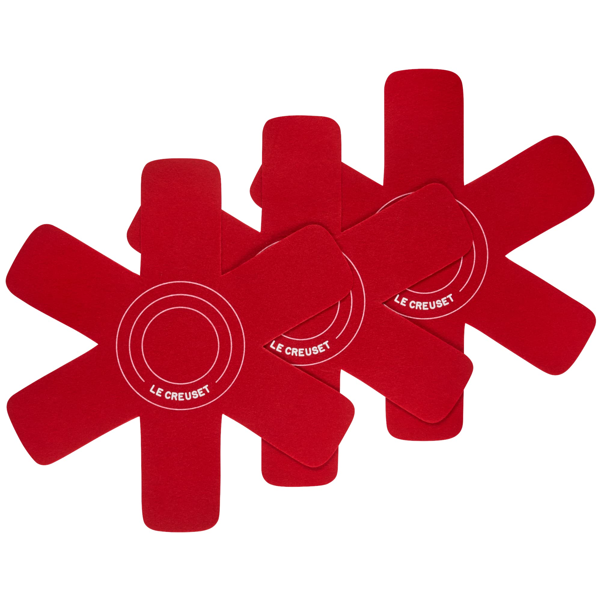 le-creuset-set-of-3-felt-cookware-protectors-black-machine-washable-scratch-prev image 4