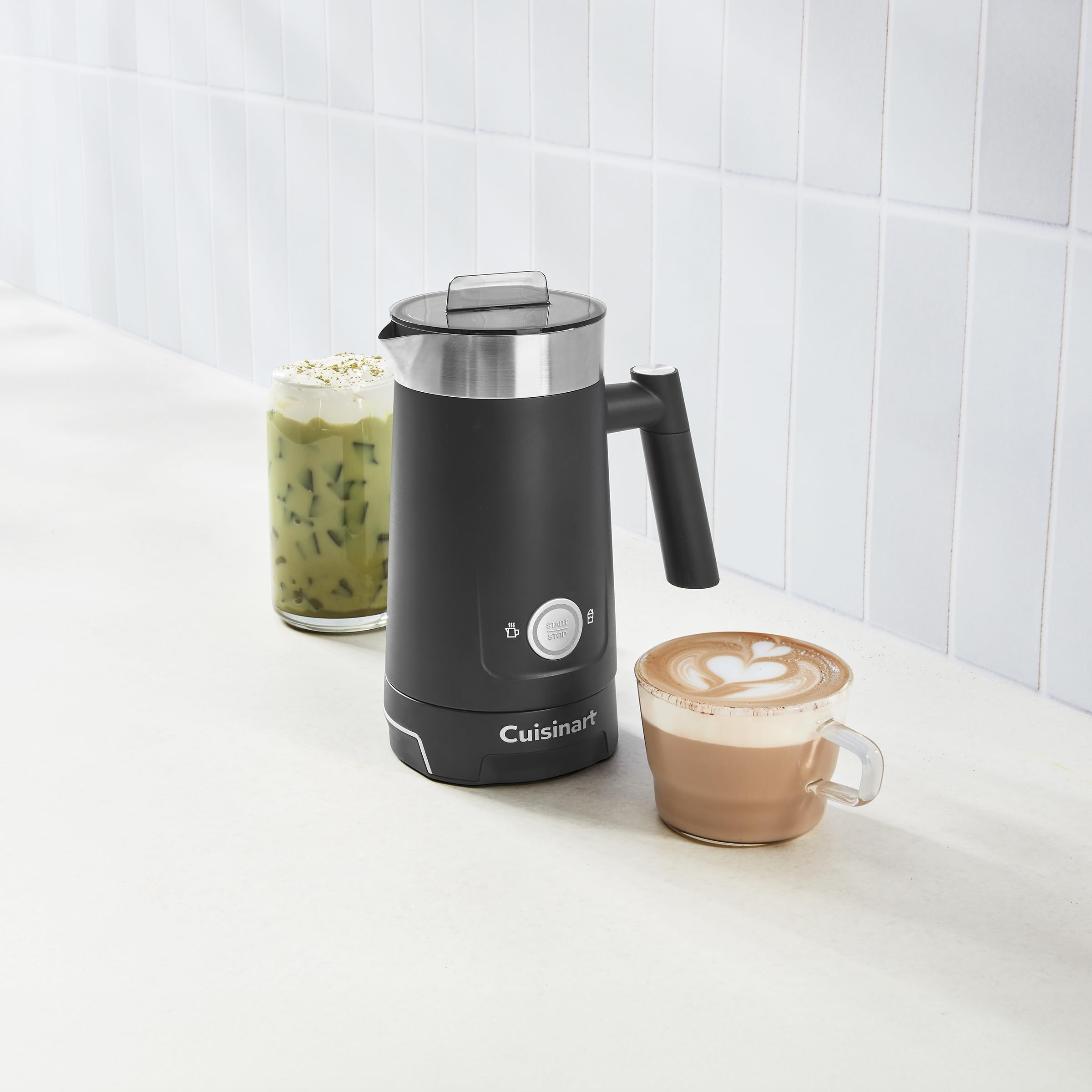 cuisinart-fr-16-hot-and-cold-foam-milk-frother-stainless-steel-nonstick-tank-bla image 2