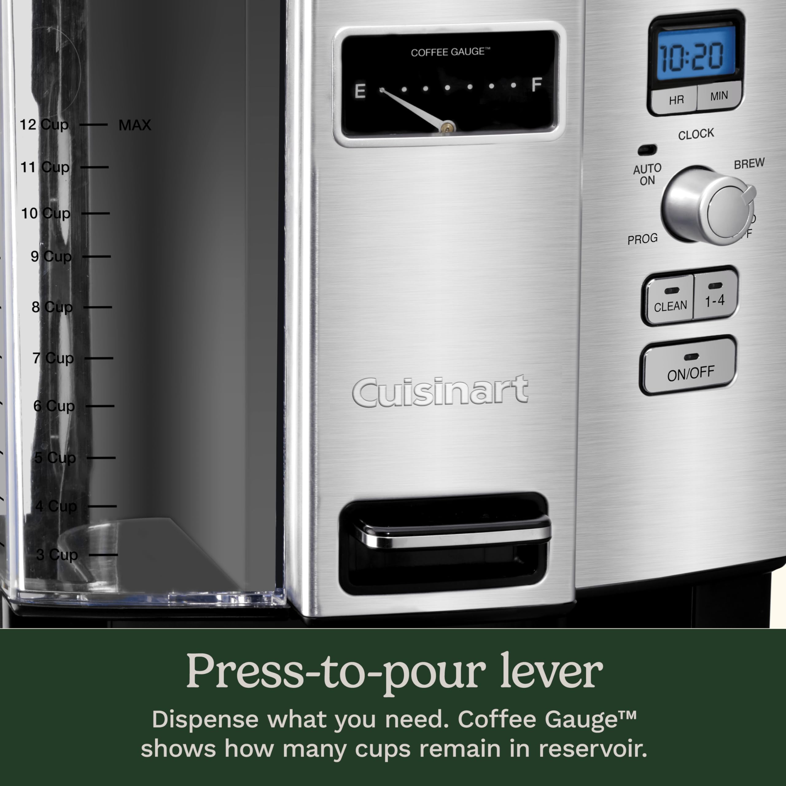 cuisinart-dcc-3000nas-12-cup-programmable-coffeemaker-with-auto-shut-off-and-sel image 3
