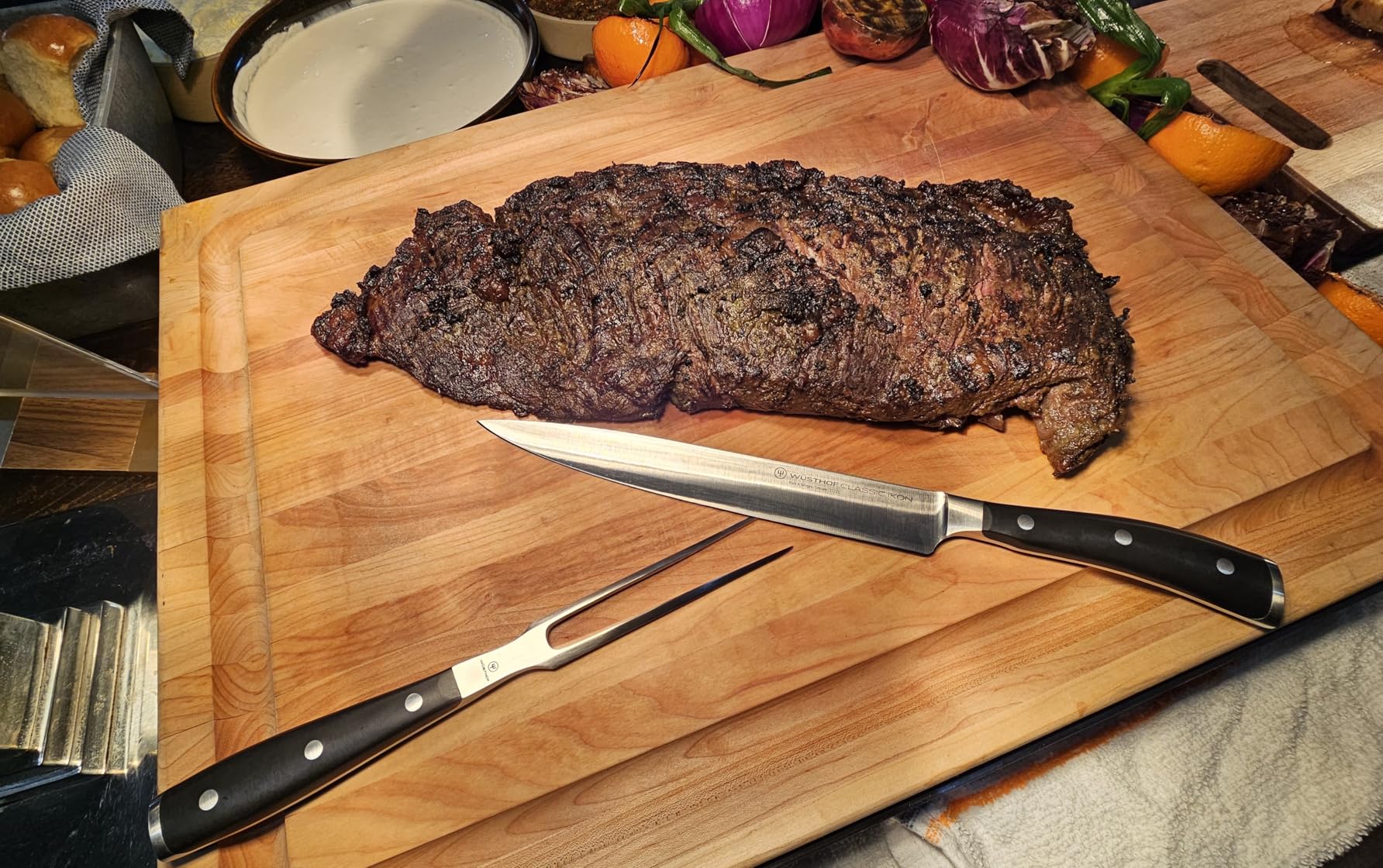 Great knife, but a bit long
