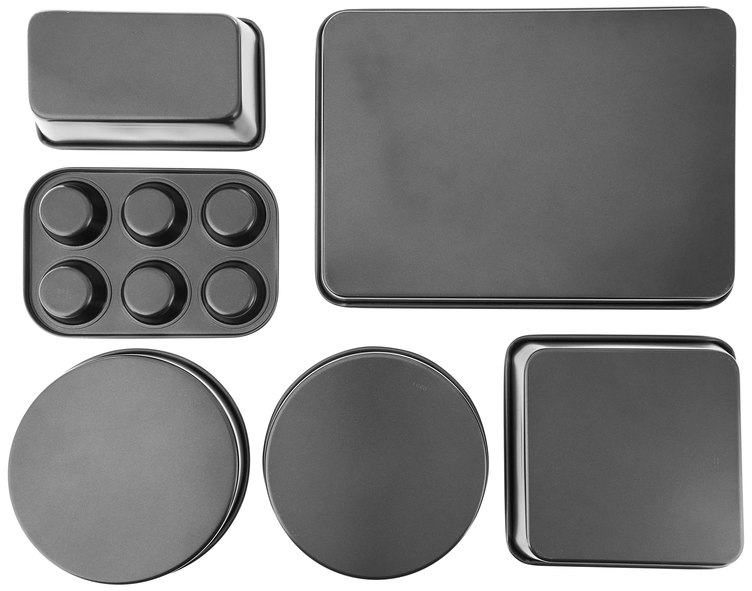 cuisinart-6-piece-classic-bakeware-set-heavy-gauge-steel-nonstick image 3