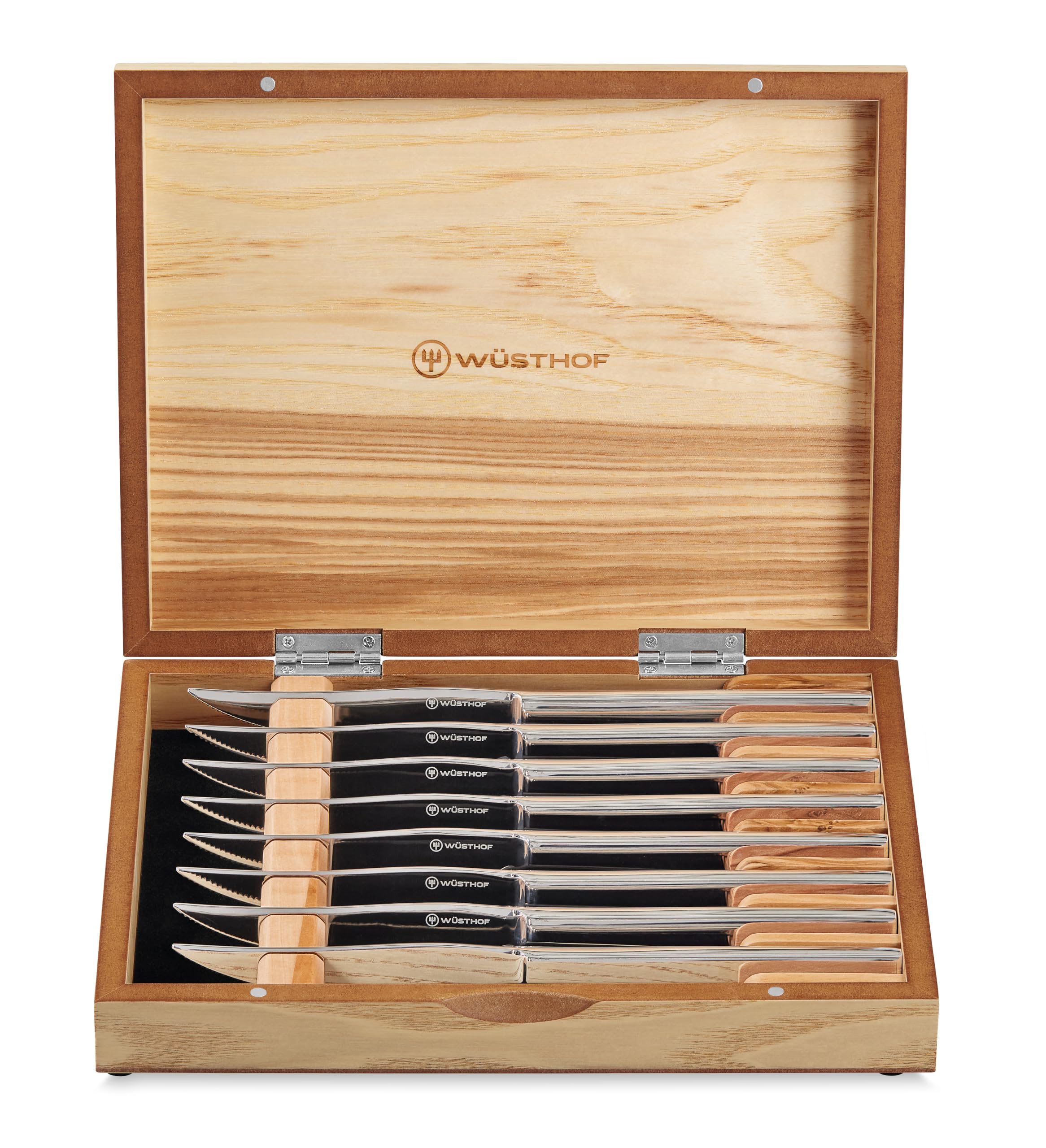 w-sthof-stainless-mignon-8-piece-steak-knife-set-with-acacia-wood-box image 2