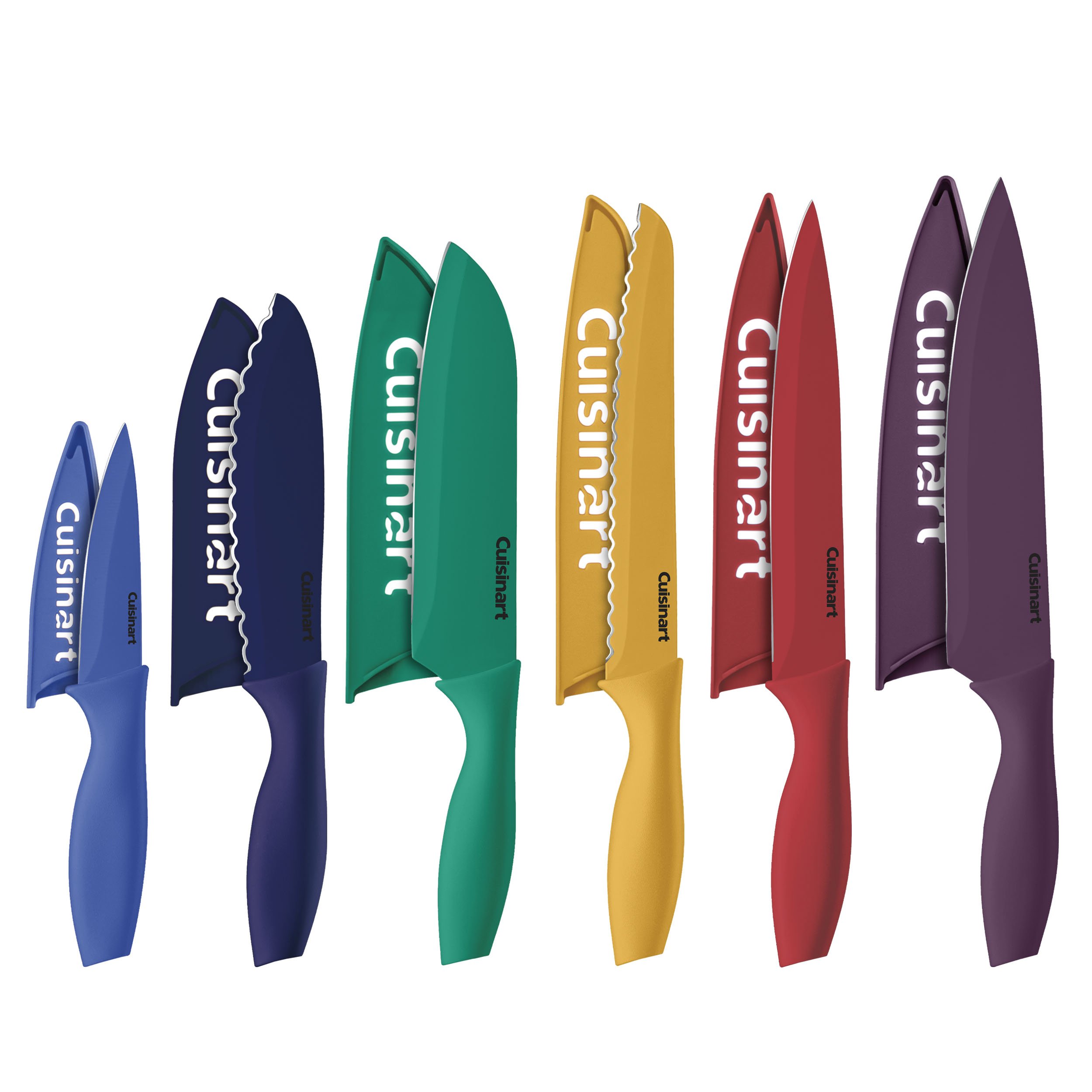 cuisinart-advantage-12-piece-ceramic-coated-knife-set-with-blade-guards image 7