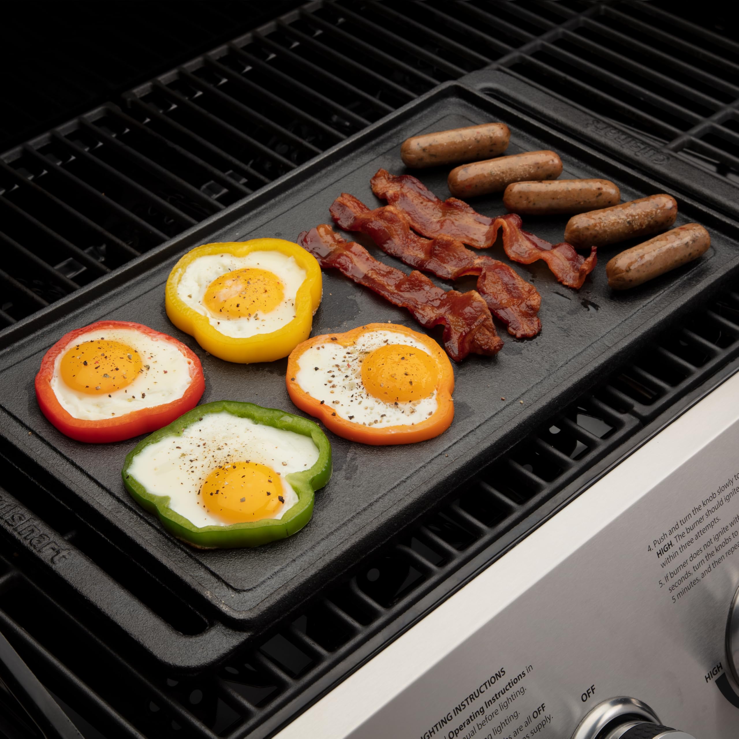 cuisinart-reversible-cast-iron-grill-griddle-plate-15-75-x-9 image 7