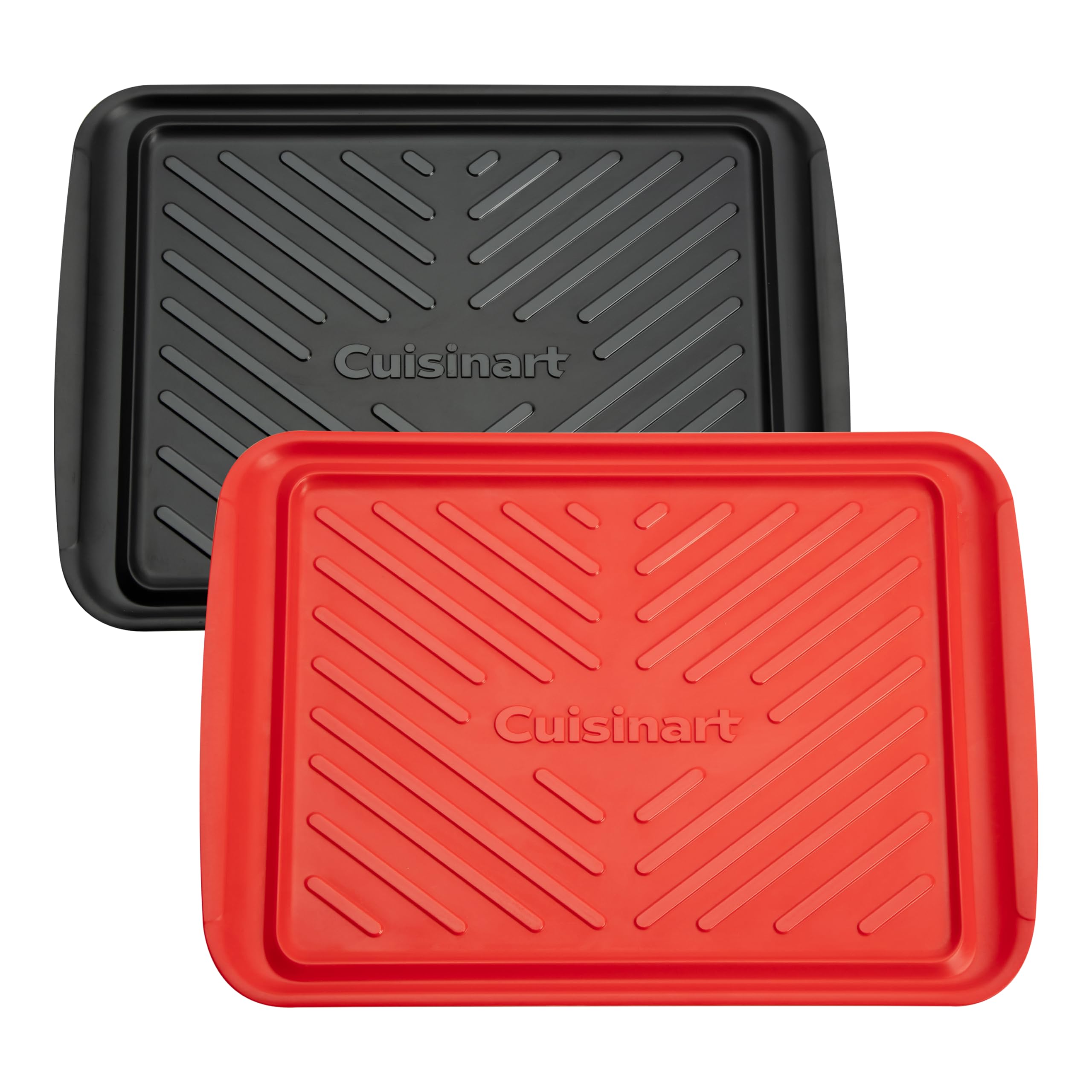 cuisinart-cpk-210-grilling-prep-and-serve-trays-large-18-x-14-5-red-and-black image 1