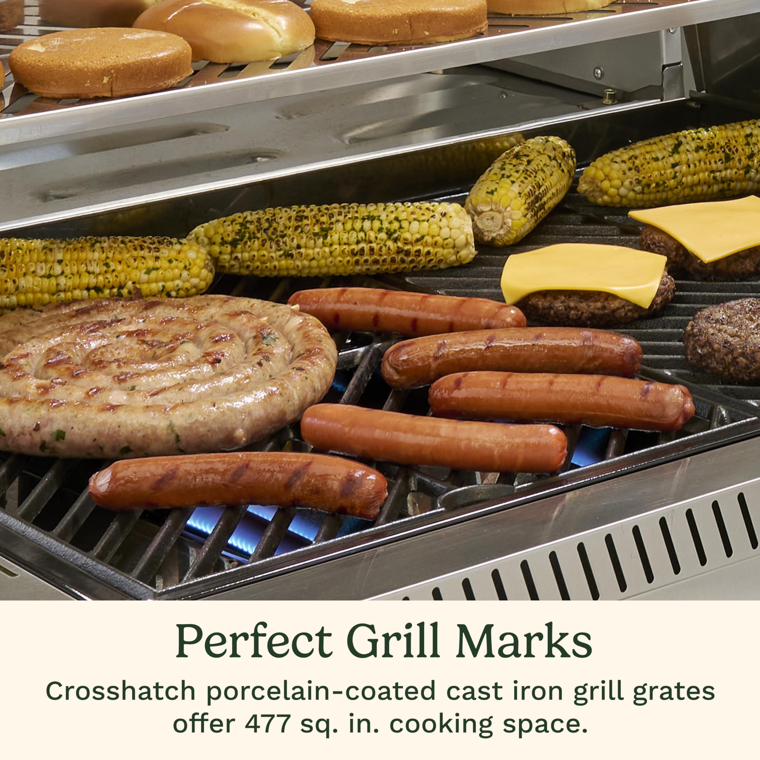 cuisinart-propel-4-burner-3-in-1-gas-grill-stainless-steel-with-griddle-pizza-ov image 6