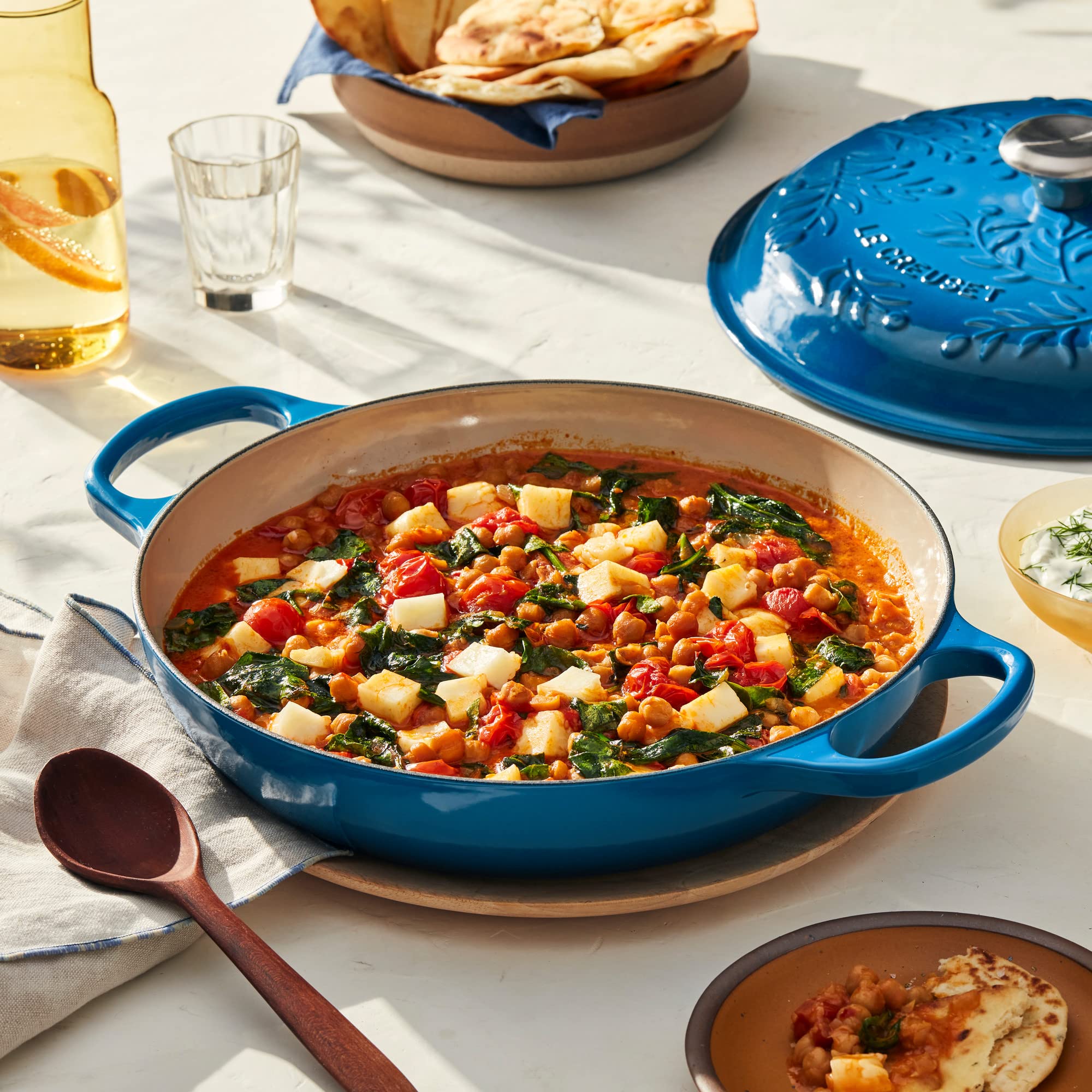 le-creuset-olive-branch-collection-enameled-cast-iron-signature-braiser-3-5-qt-i image 7