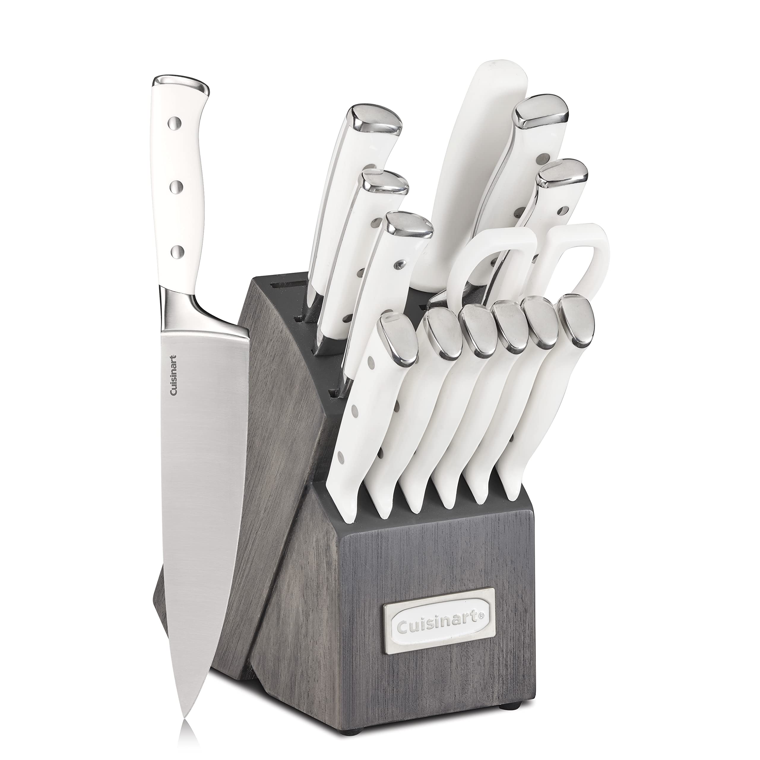 cuisinart-classic-forged-triple-rivet-15-piece-knife-set-with-block-high-carbon- image 8
