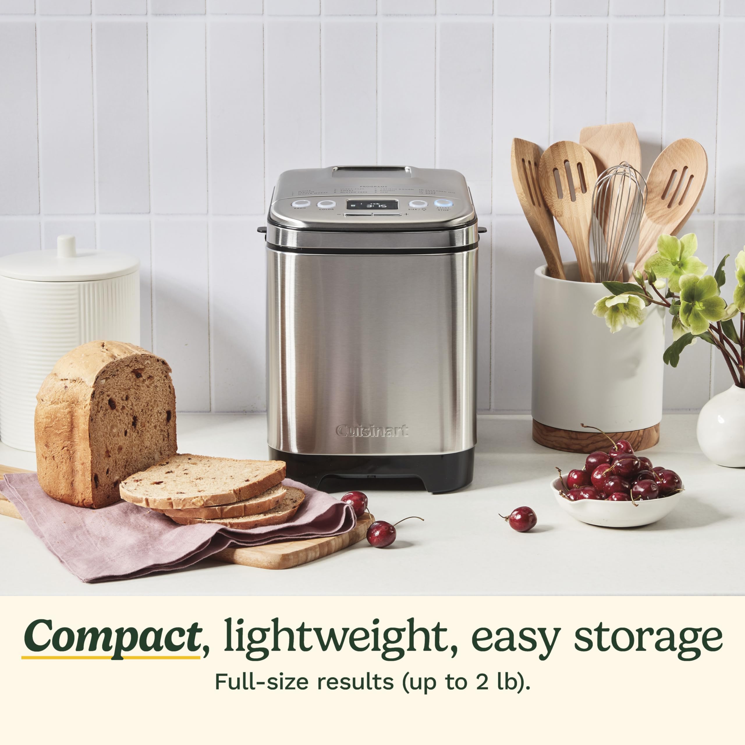 cuisinart-cbk-110-stainless-steel-automatic-bread-maker-machine-with-12-menu-opt image 3