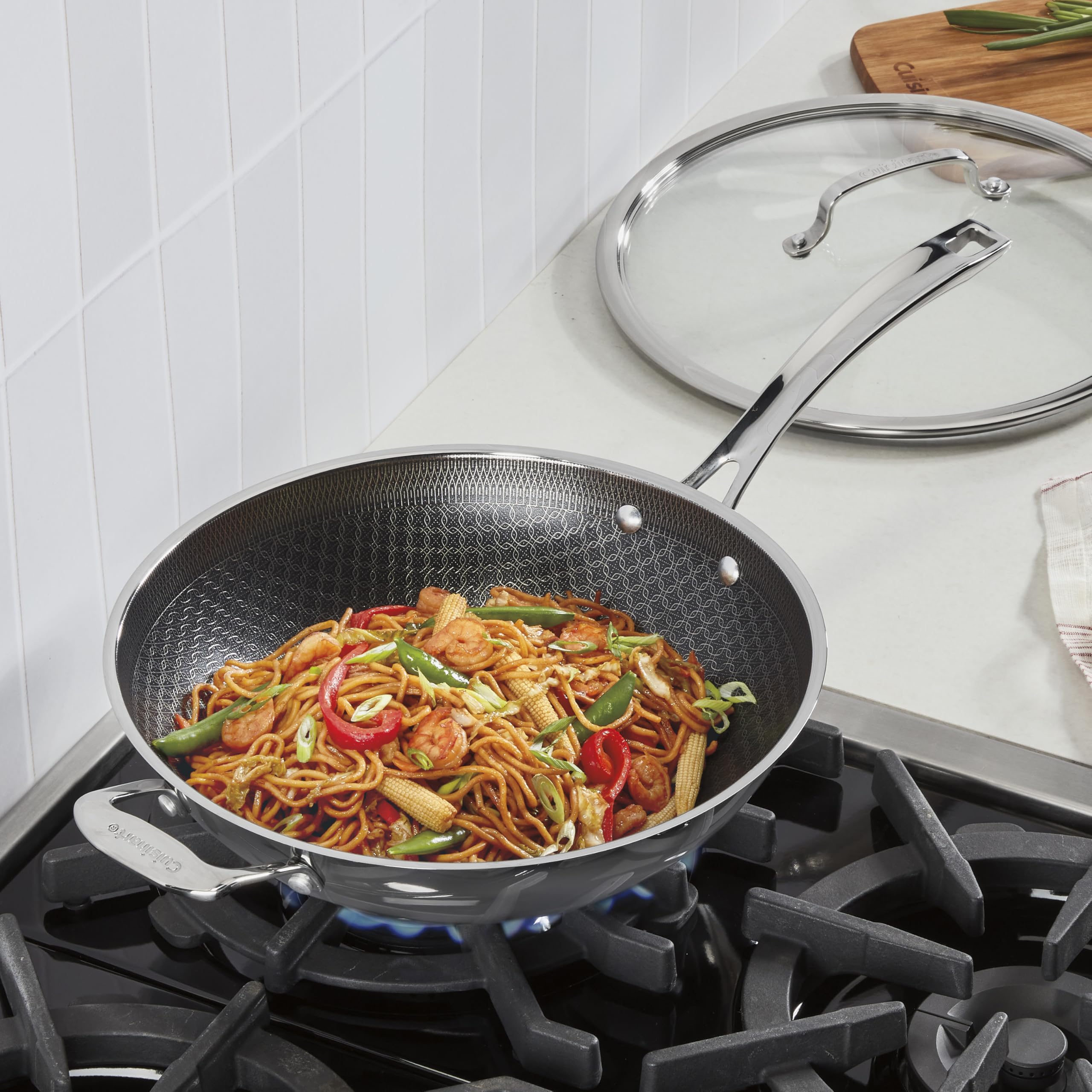 cuisinart-fusionplus-hybrid-stainless-steel-12-wok-pan-with-lid-purelysear-seari image 2