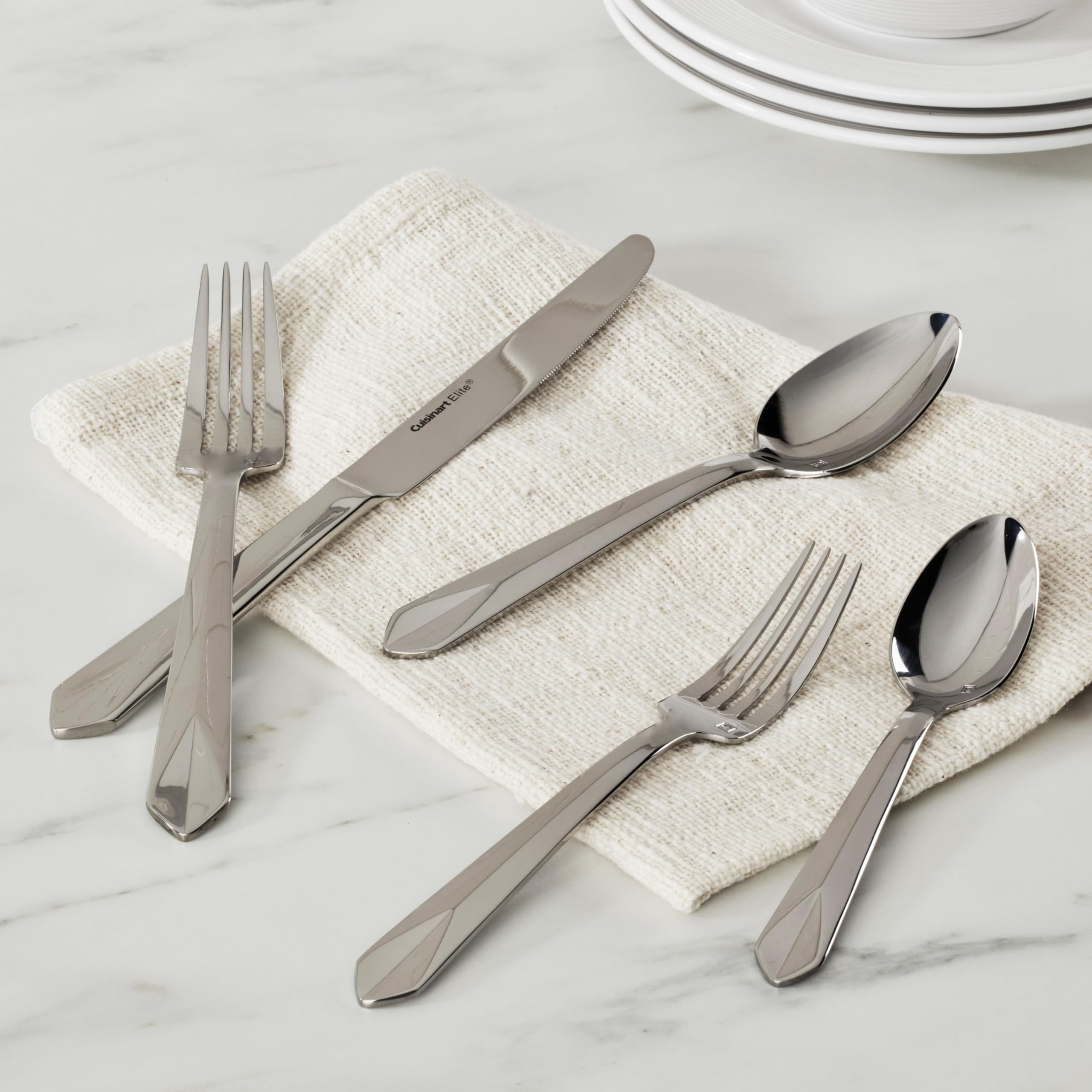 cuisinart-elite-jolie-collection-20pc-flatware-set image 3