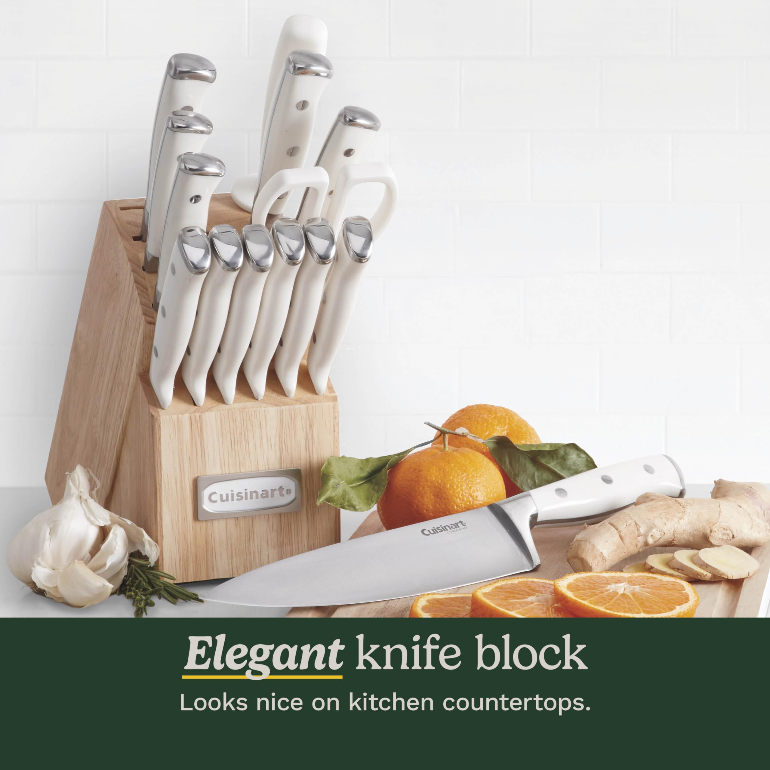 cuisinart-classic-forged-triple-rivet-15-piece-knife-set-with-block-high-carbon- image 3