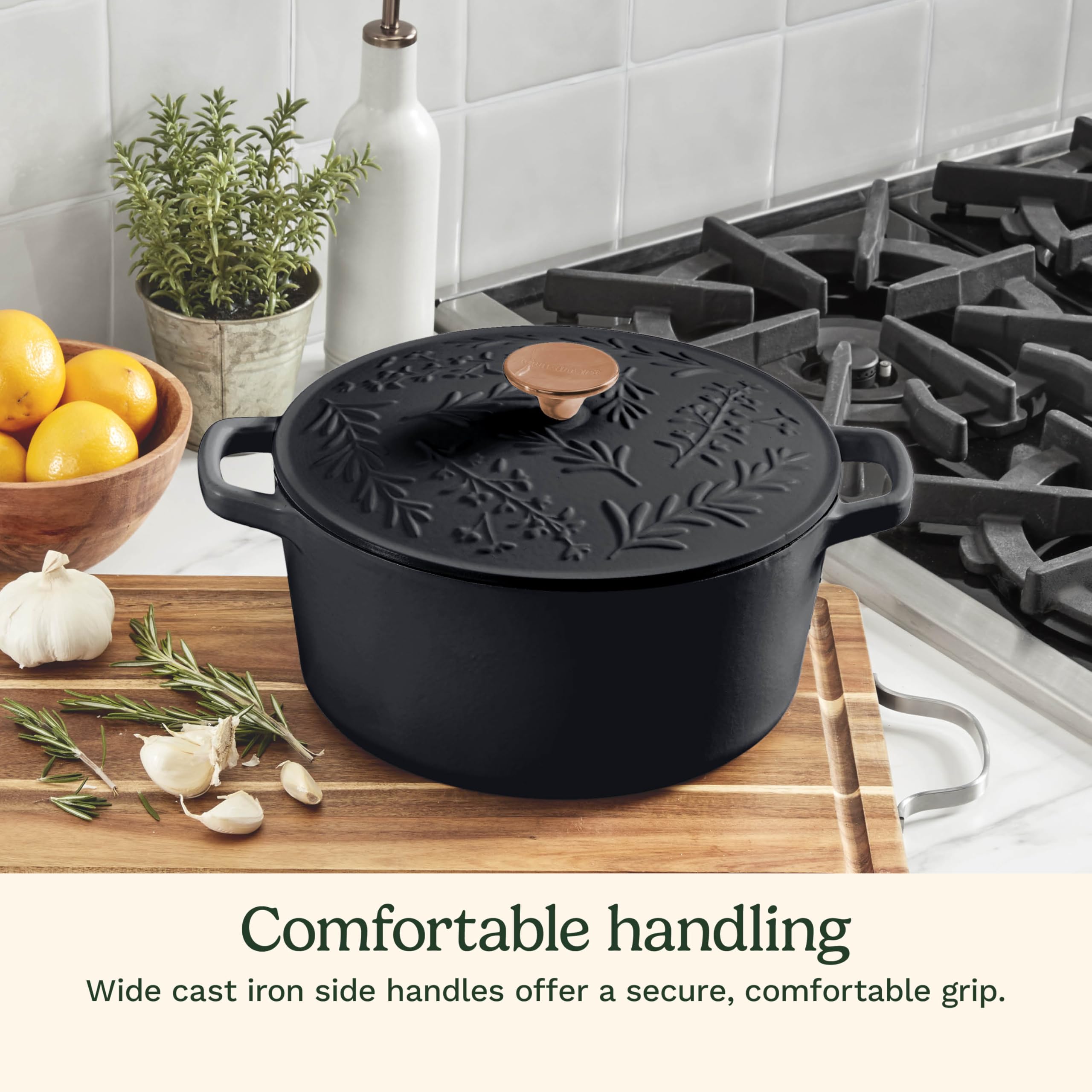 cuisinart-earth-essence-5-qt-casserole-with-cover-rosemary-thyme image 5