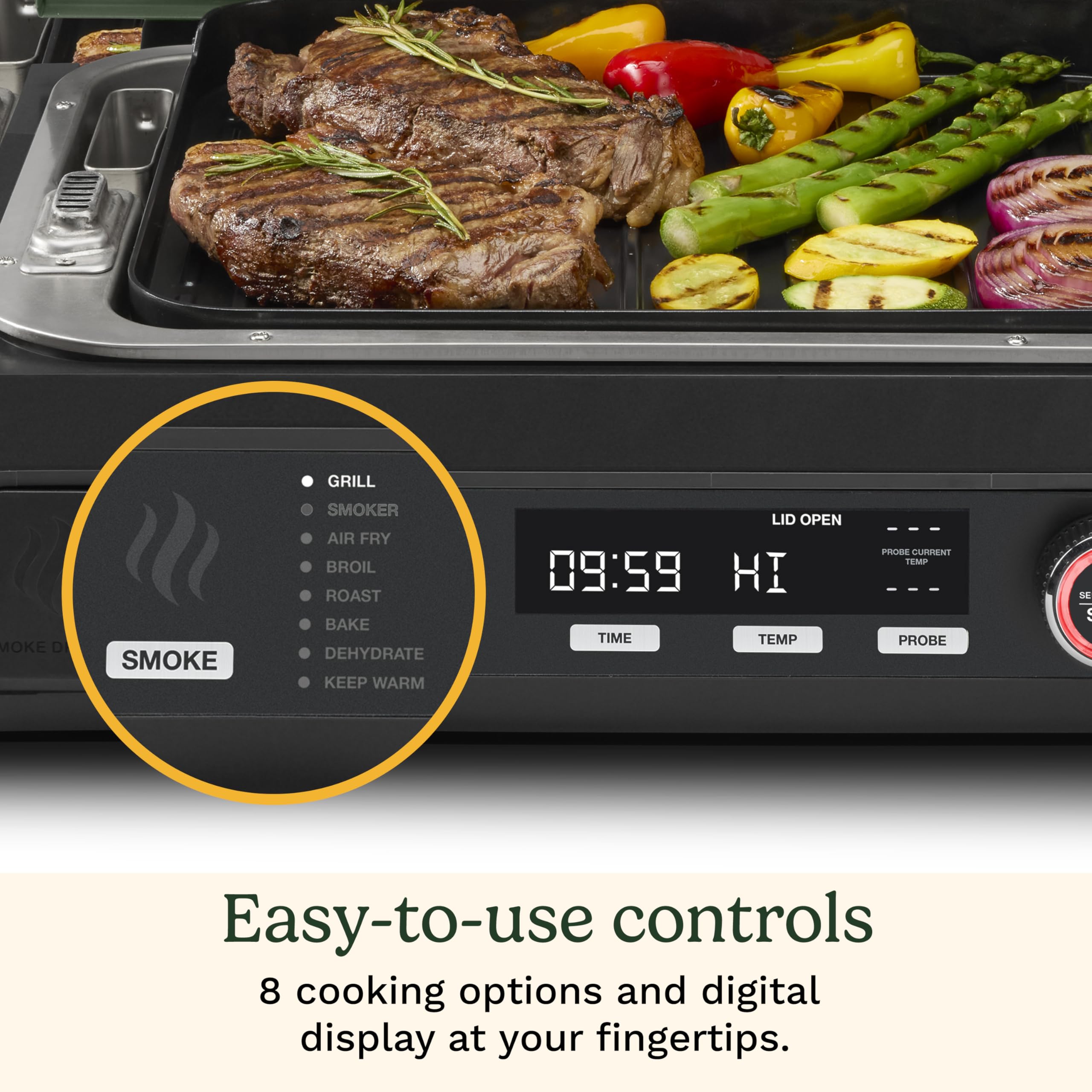 cuisinart-flavorboost-8-in-1-outdoor-electric-bbq-grill-portable-smoker-with-air image 5