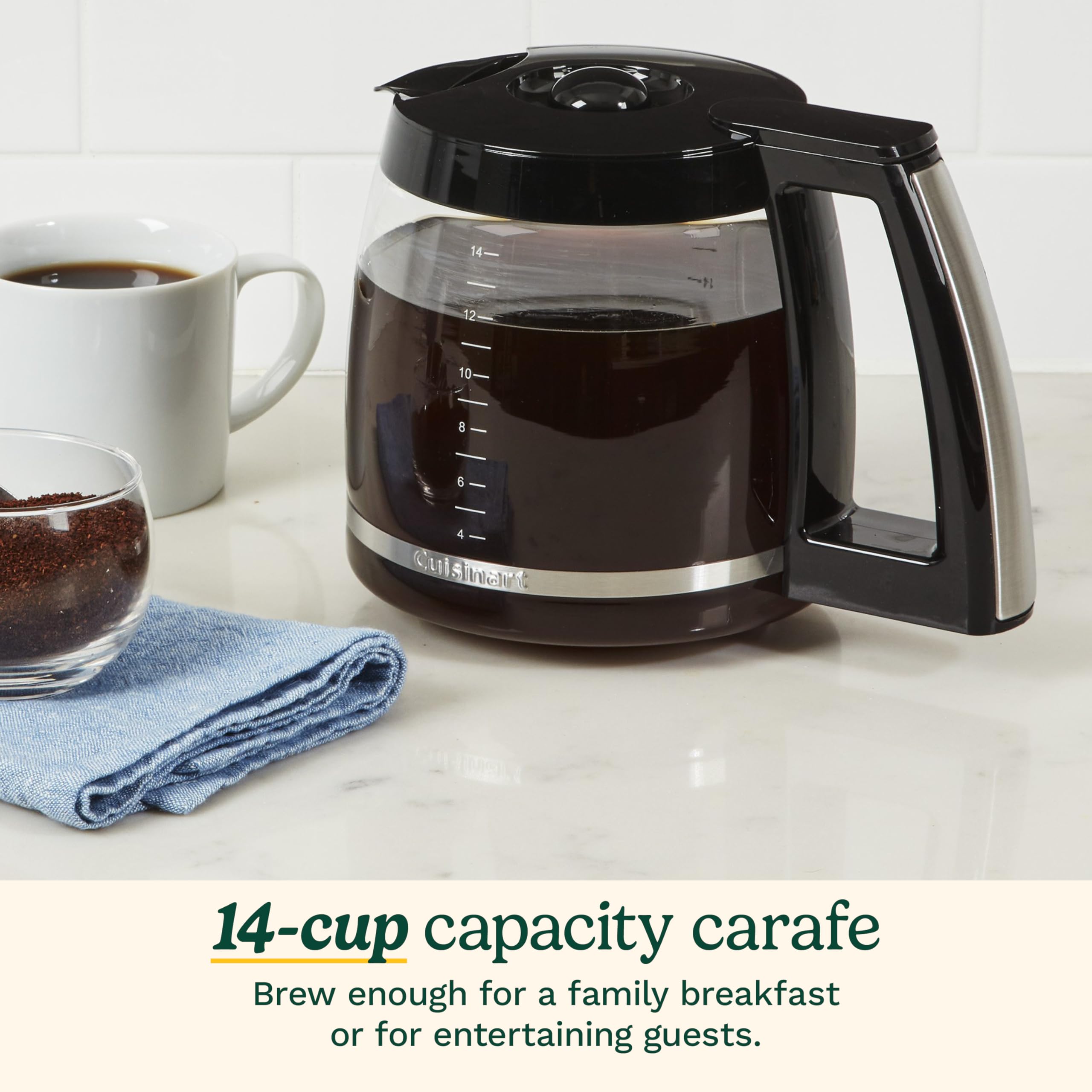 cuisinart-14-cup-replacement-glass-carafe-for-coffee-maker-dcc-2200rc-compatible image 2