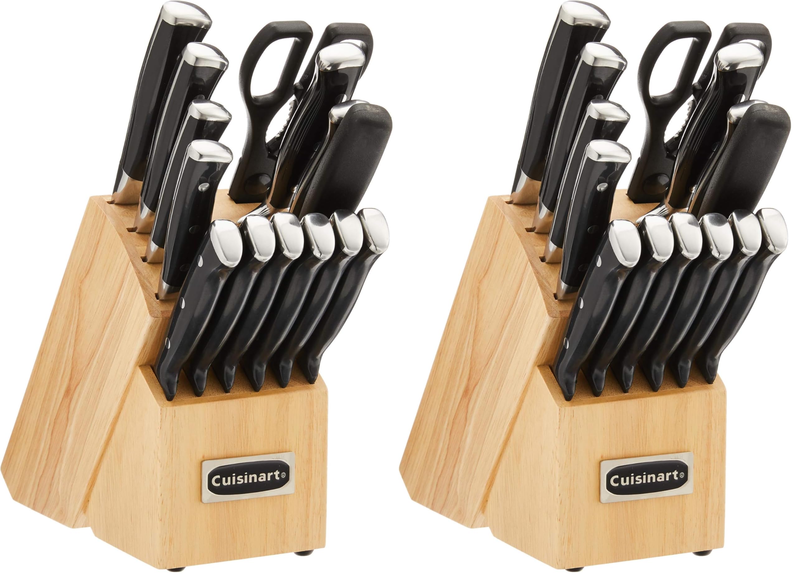 cuisinart-classic-forged-triple-rivet-15-piece-knife-block-set-with-wood-storage image 3