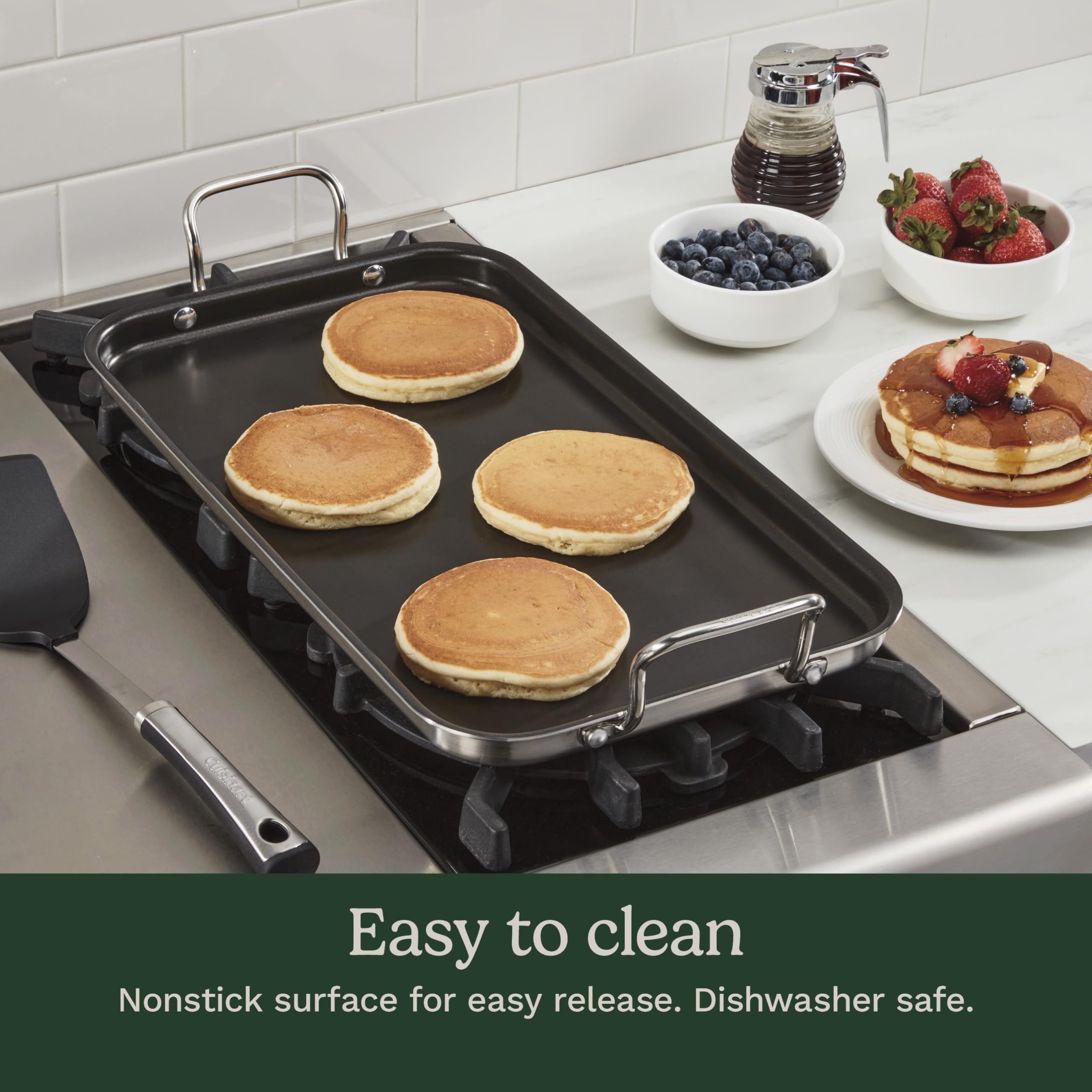 cuisinart-mcp45-25nsp1-griddle-skillet-nonstick-double-burner-10x18-with-heat-su image 5