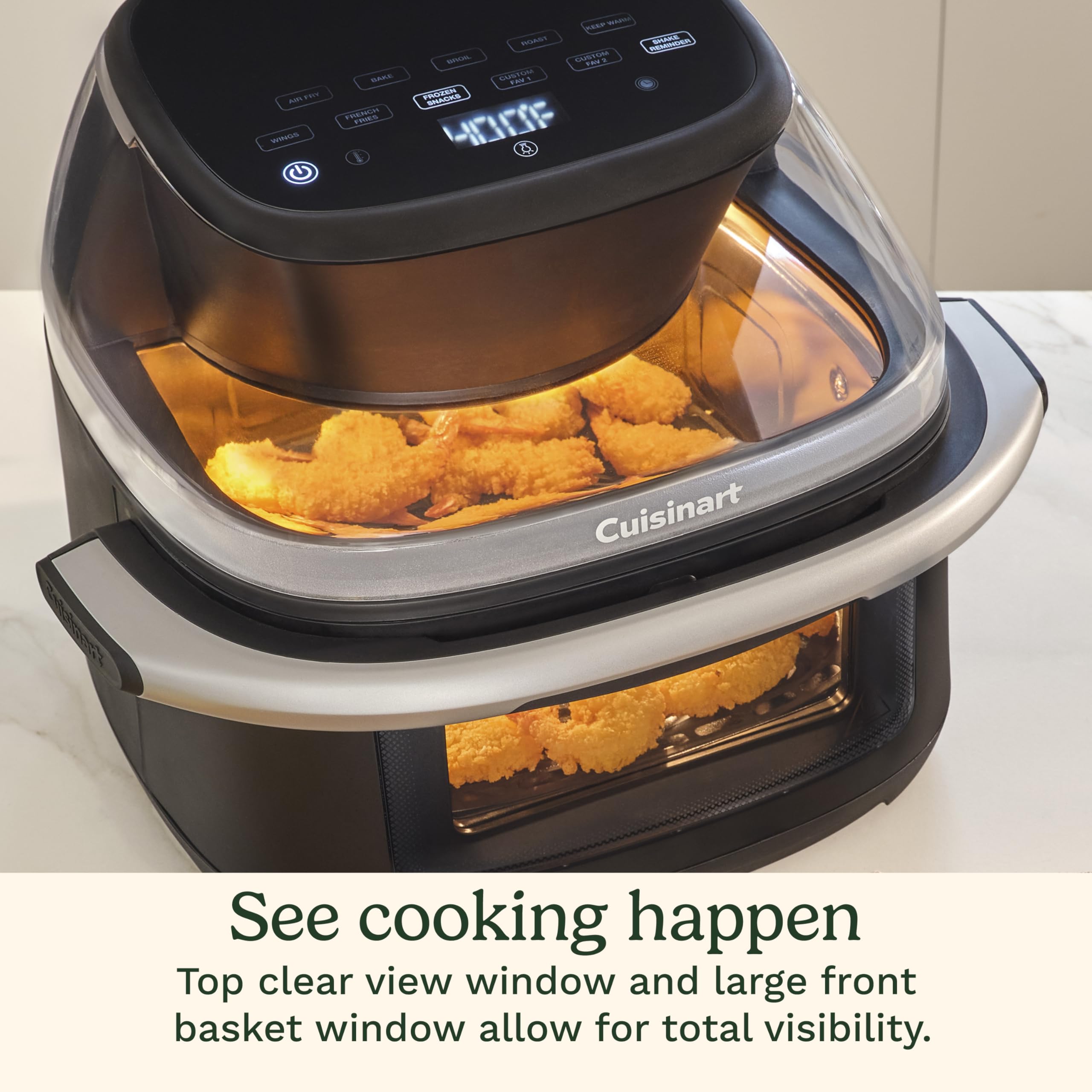 cuisinart-clearview-9-quart-air-fryer-with-window-and-digital-controls-afc-9 image 2