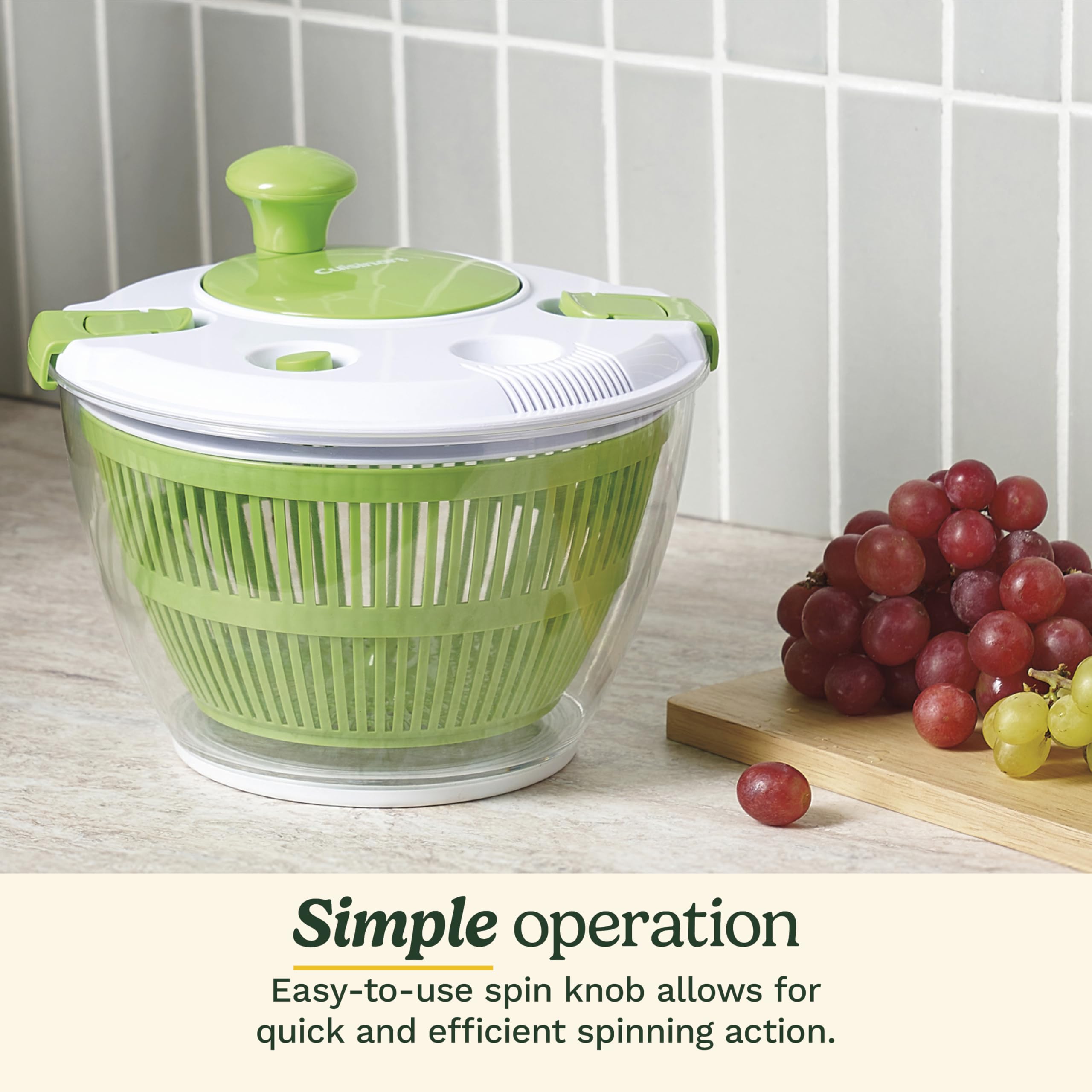cuisinart-large-5-quart-spin-stop-salad-spinner-ctg-00-sas1-green-white image 5
