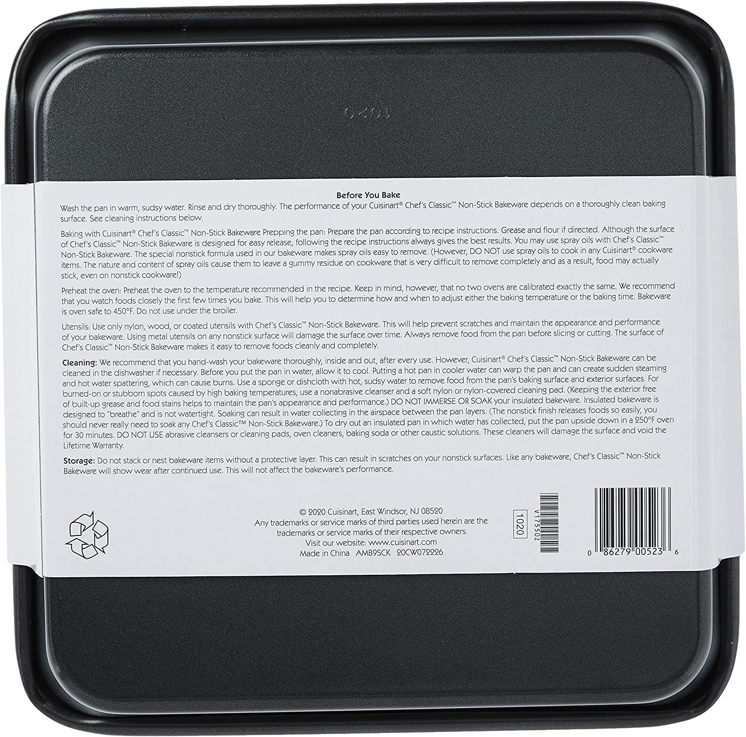 cuisinart-chef-s-classic-nonstick-square-cake-pan-9-inch-silver image 8