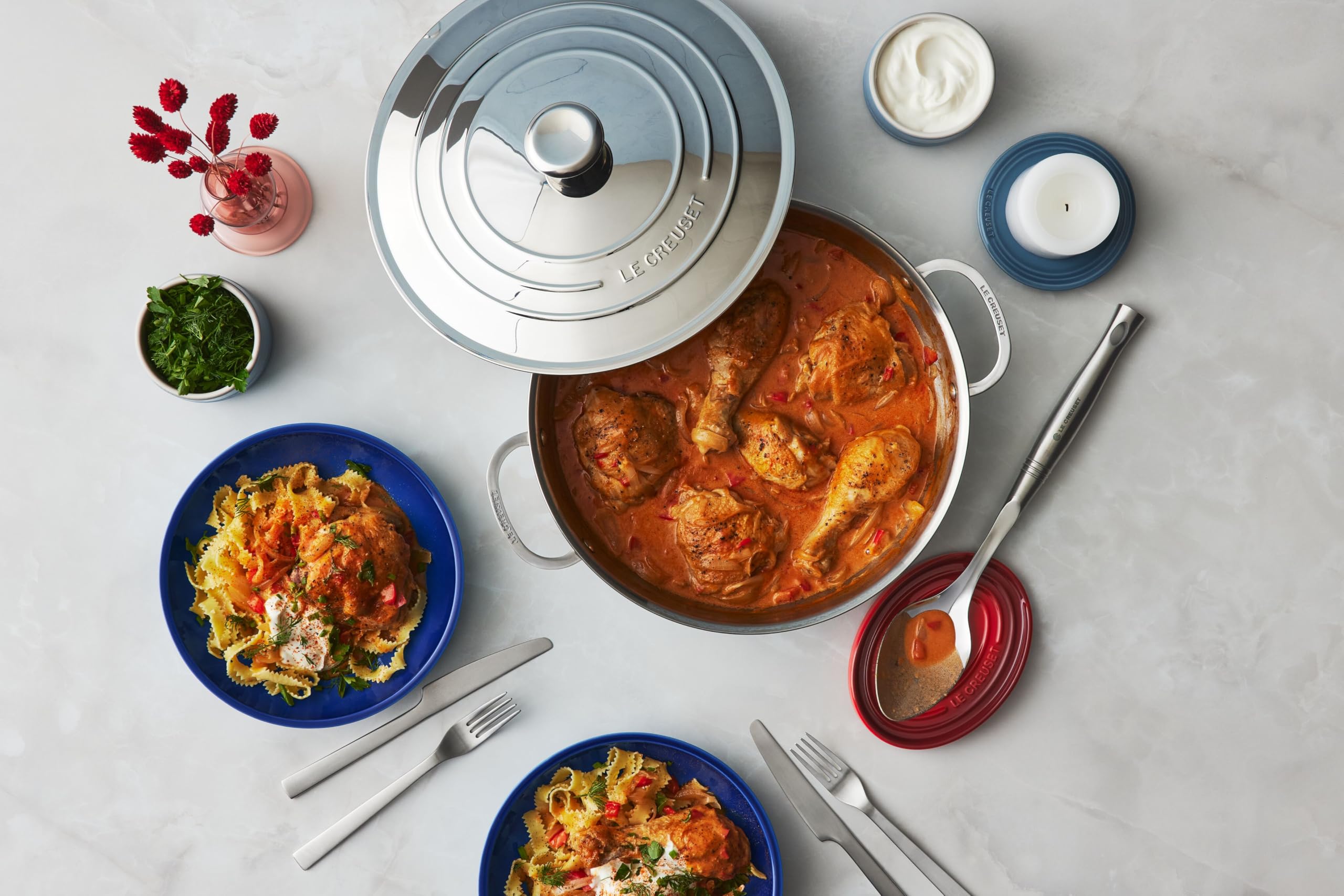 le-creuset-tri-ply-stainless-steel-braiser-5-qt image 4
