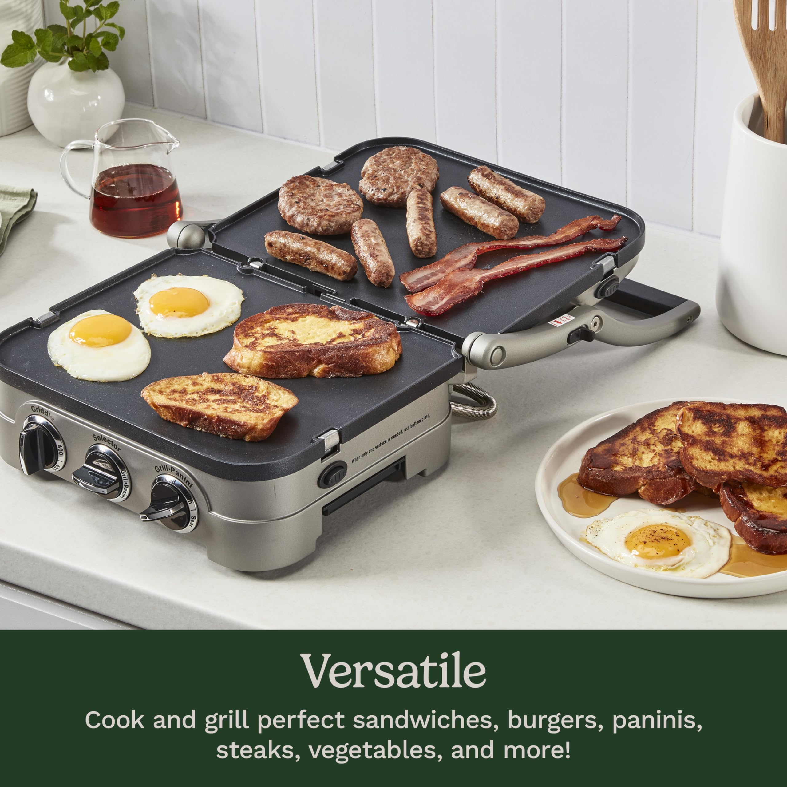 cuisinart-gr-4nnas-griddler-5-in-1-indoor-grill-panini-press-stainless-steel image 7