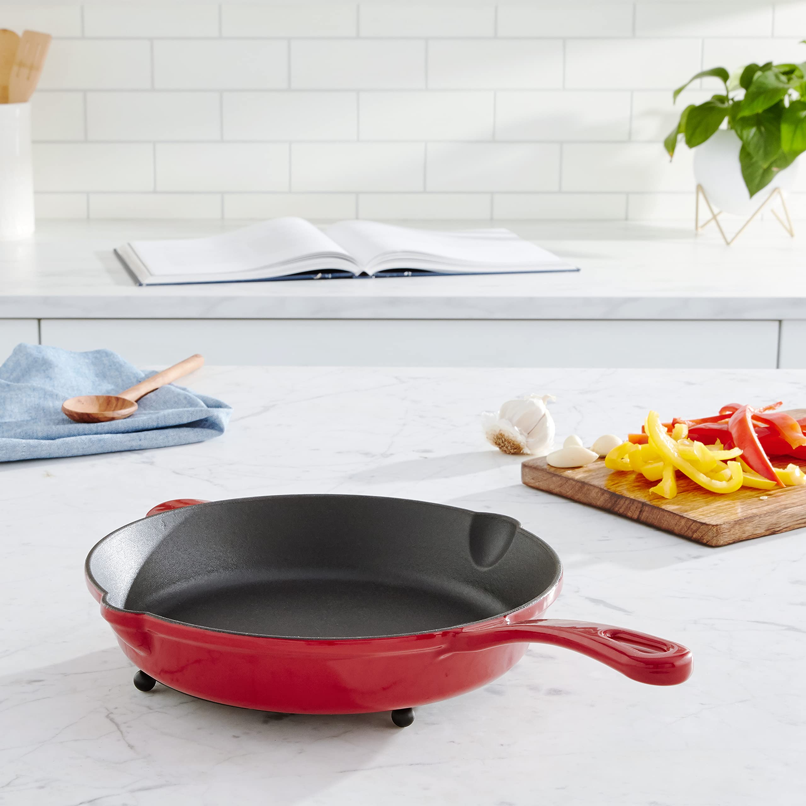cuisinart-chef-s-classic-enameled-cast-iron-10-inch-round-fry-pan-cardinal-red image 7