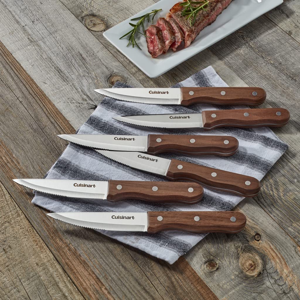 cuisinart-advantage-cutlery-6-piece-triple-rivet-walnut-steak-knife-set image 2