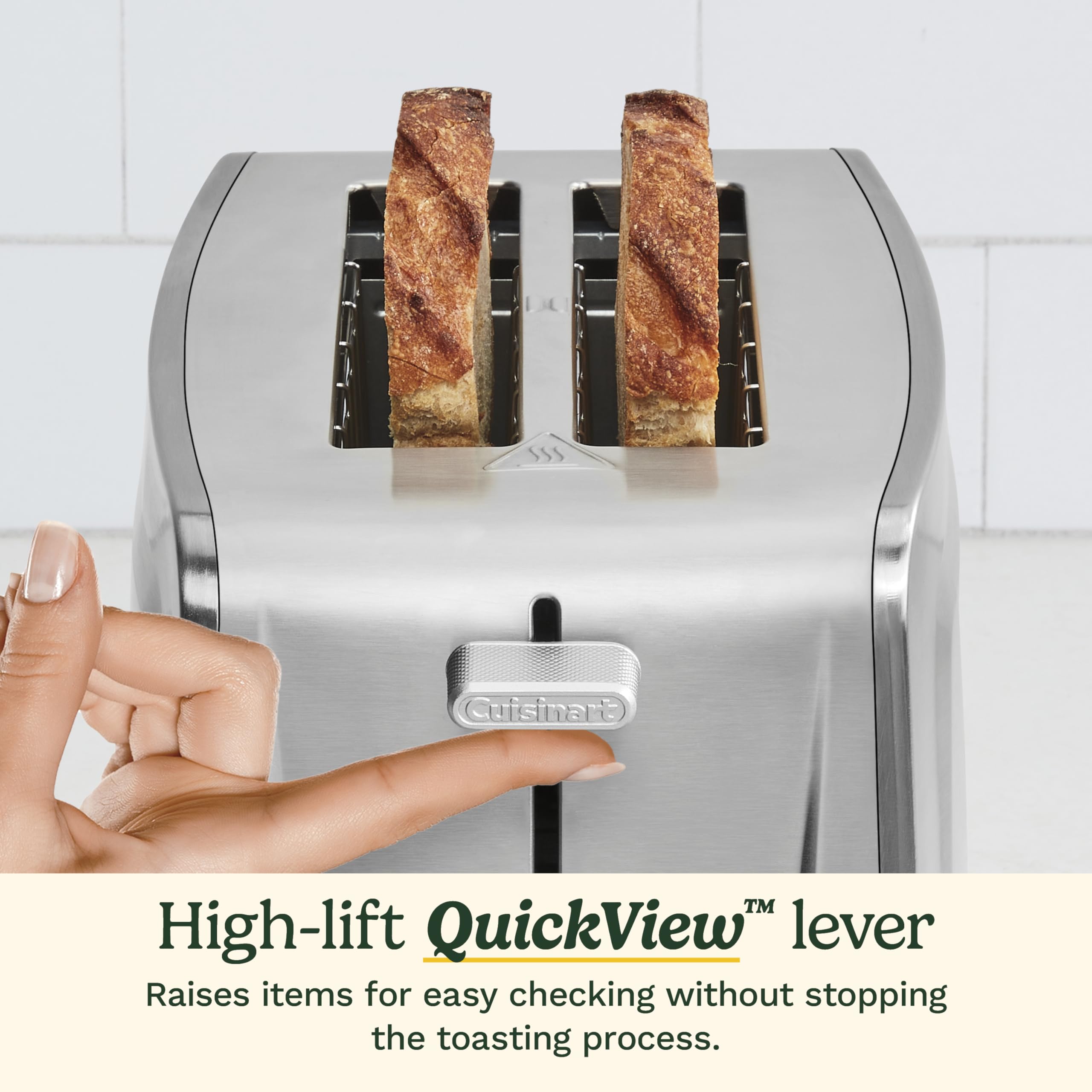 cuisinart-2-slice-xl-slot-stainless-steel-toaster-cpt-1600-high-lift-bagel-defro image 5