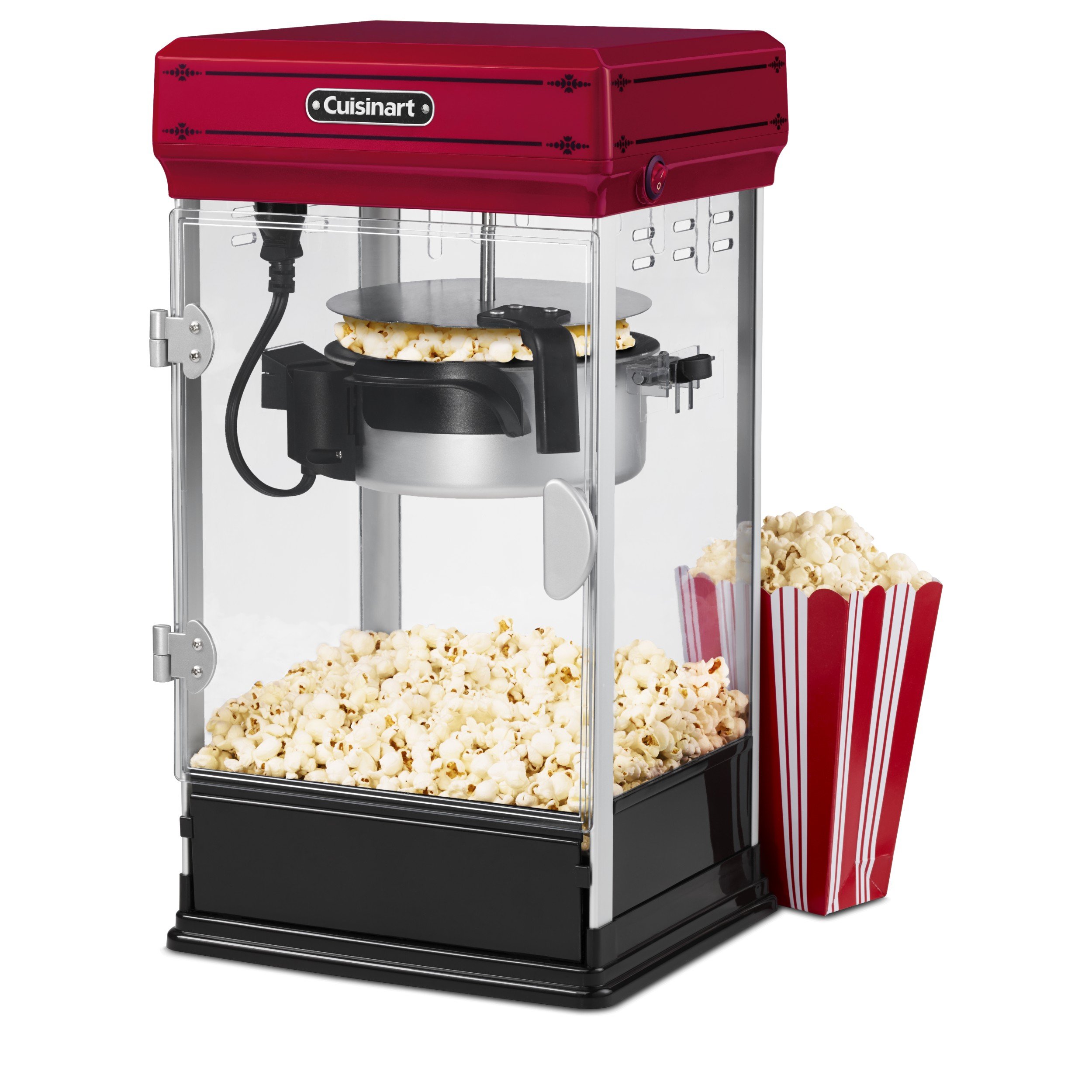 cuisinart-cpm-28-classic-style-popcorn-maker-red-10-cup-capacity image 3