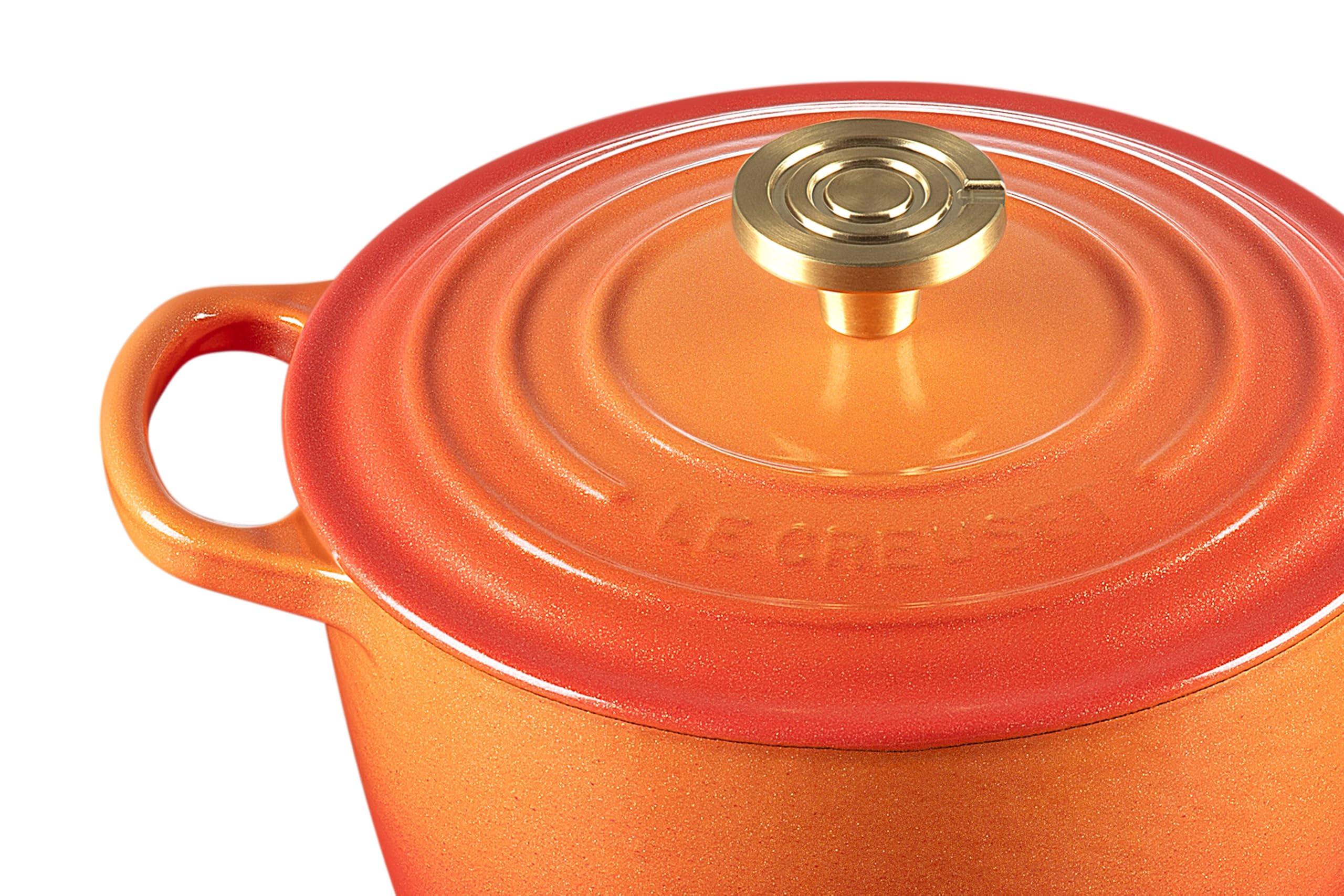 le-creuset-enameled-cast-iron-signature-round-saucepans-2-25-qt-flamme-doree-wit image 2
