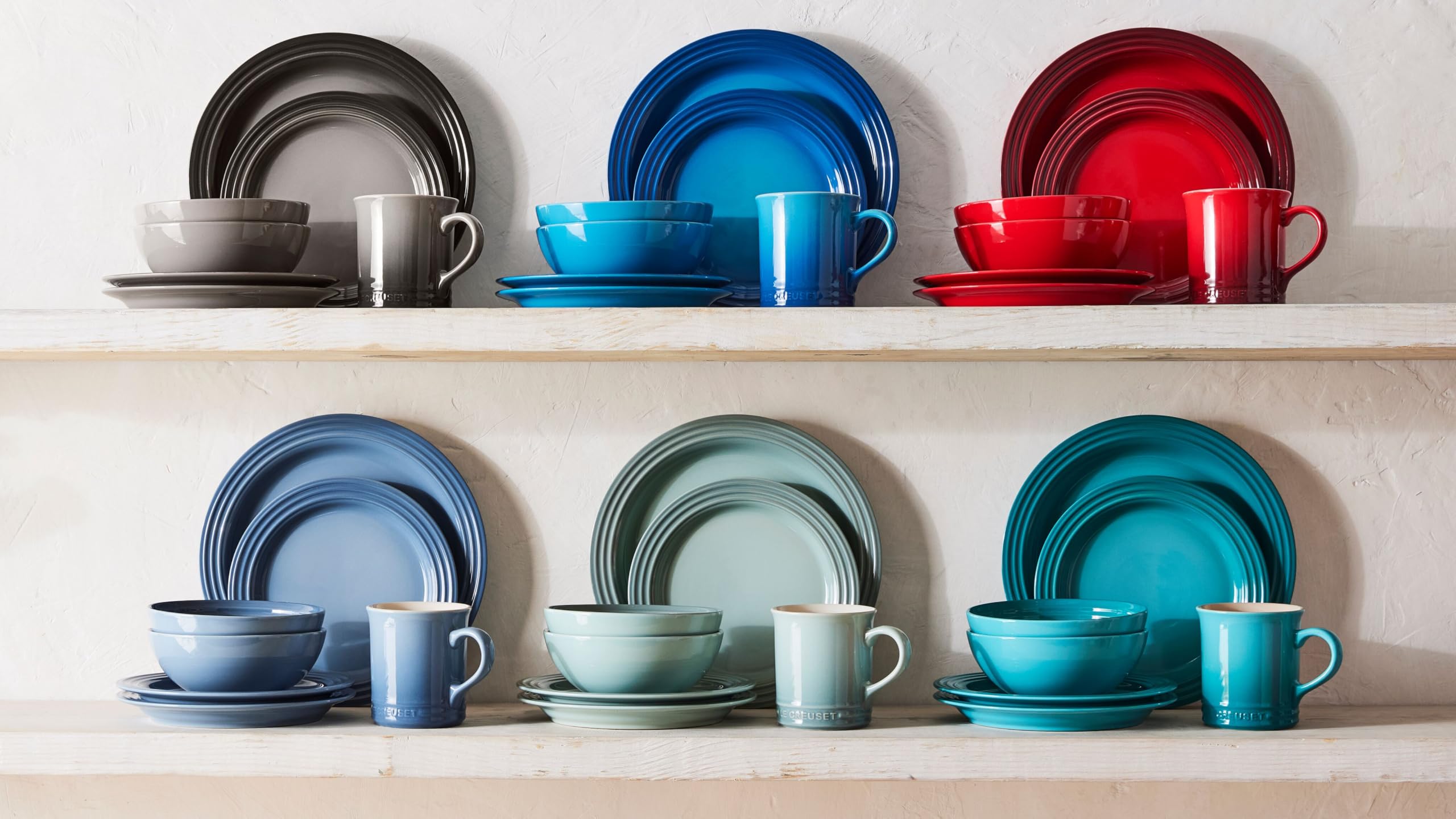 le-creuset-stoneware-dinnerware-set-16-piece-sea-salt image 6