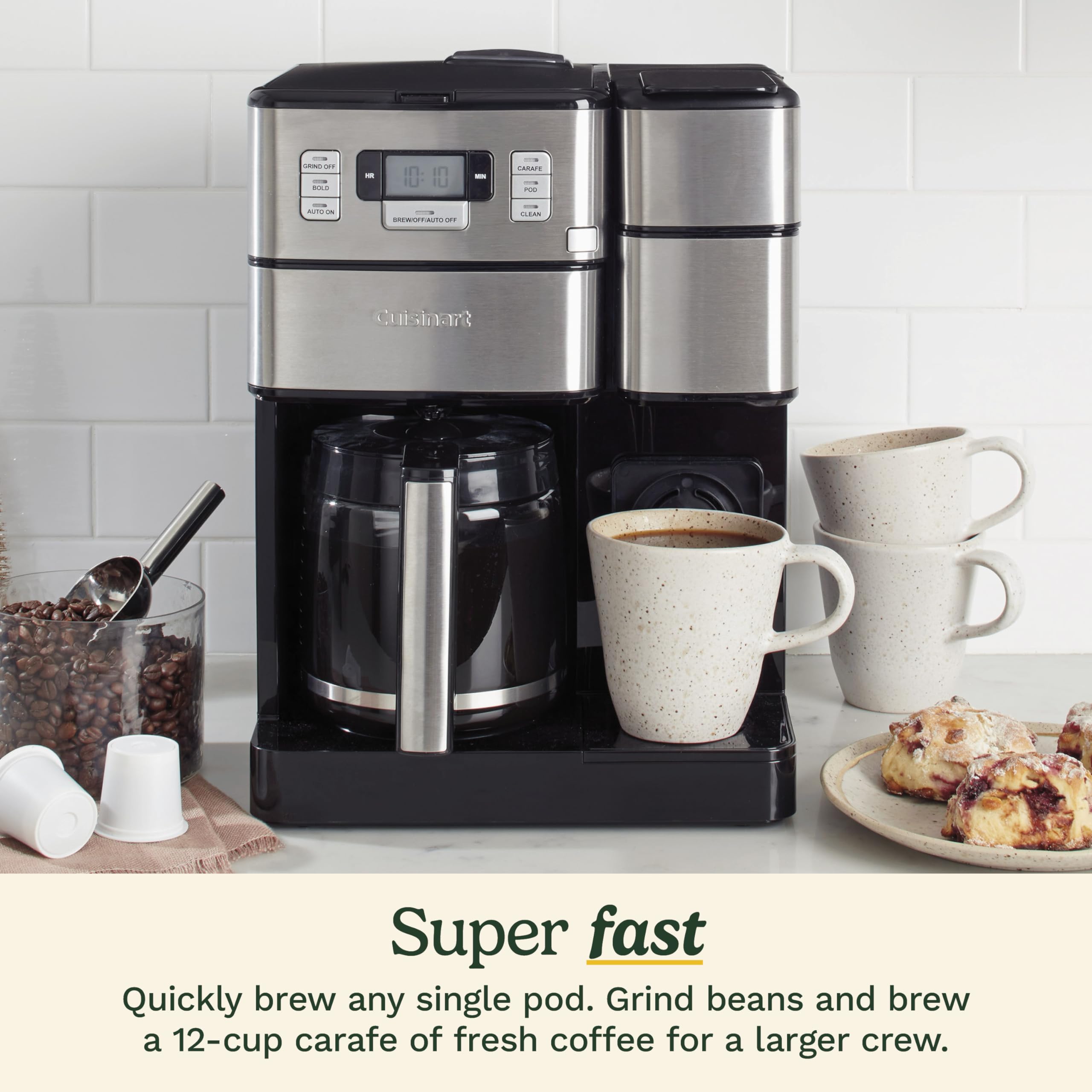 cuisinart-coffee-center-grind-and-brew-plus-ss-gb1nas image 2