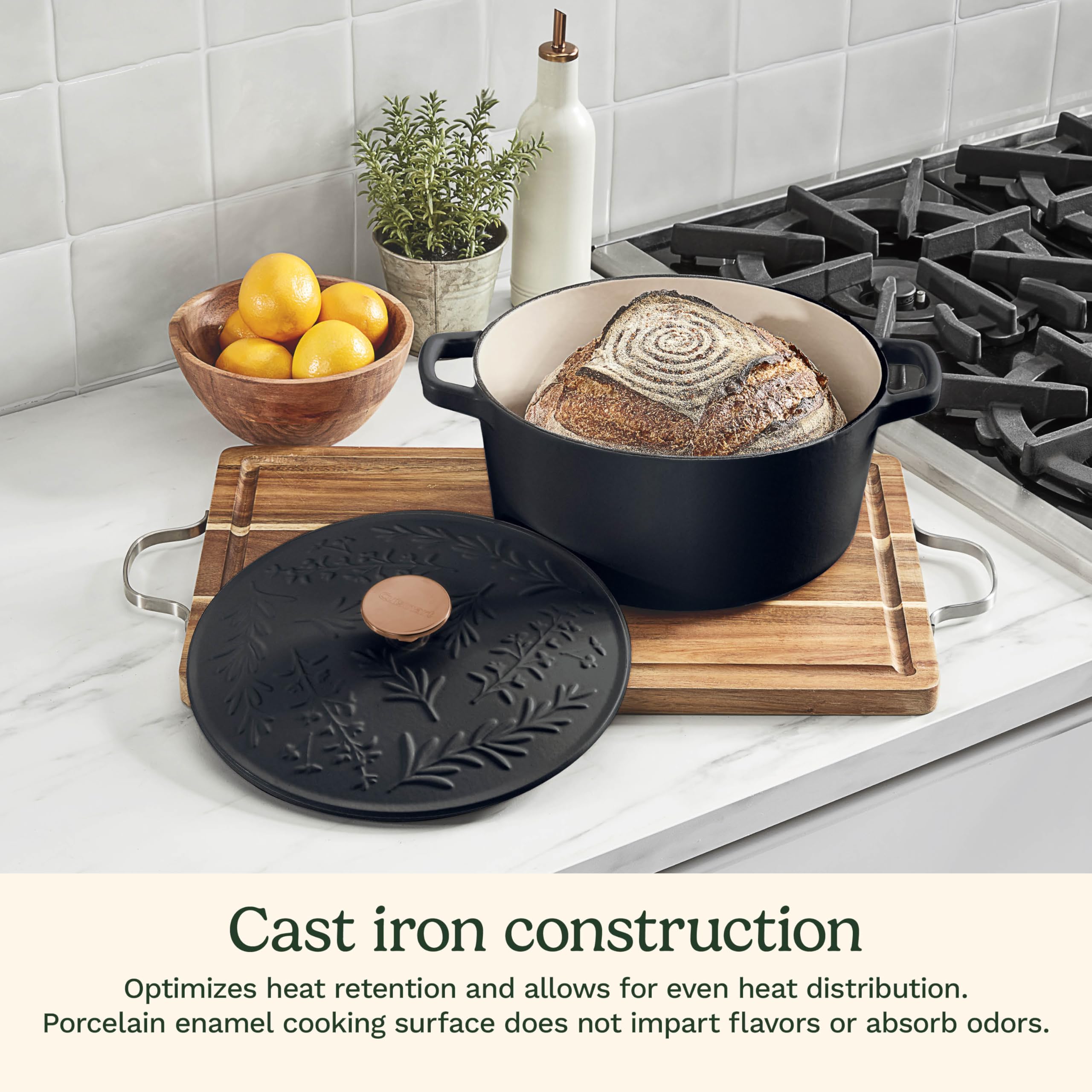 cuisinart-earth-essence-5-qt-casserole-with-cover-rosemary-thyme image 3