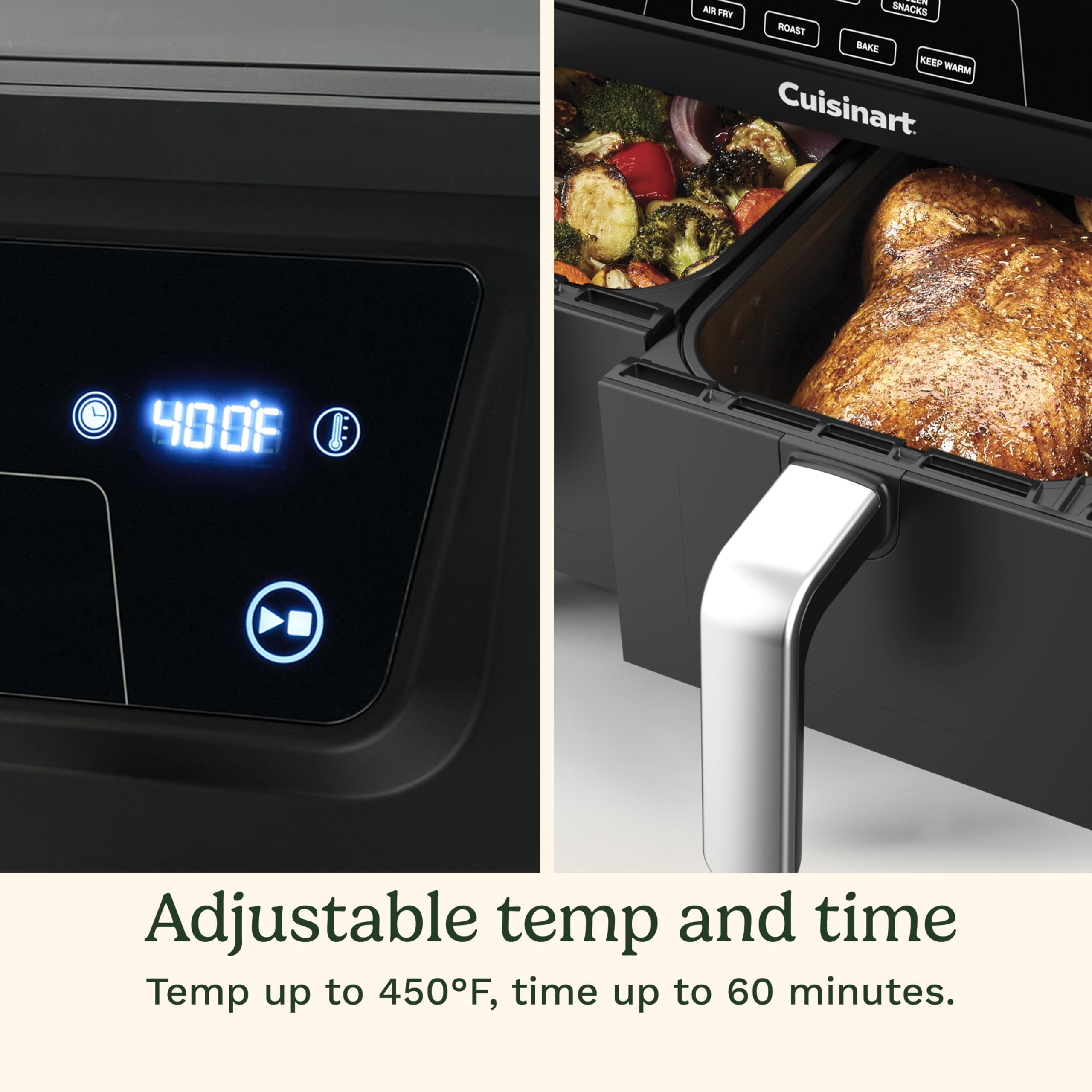 cuisinart-dual-basket-air-fryer-11-qt-4-functions-sync-finish image 5